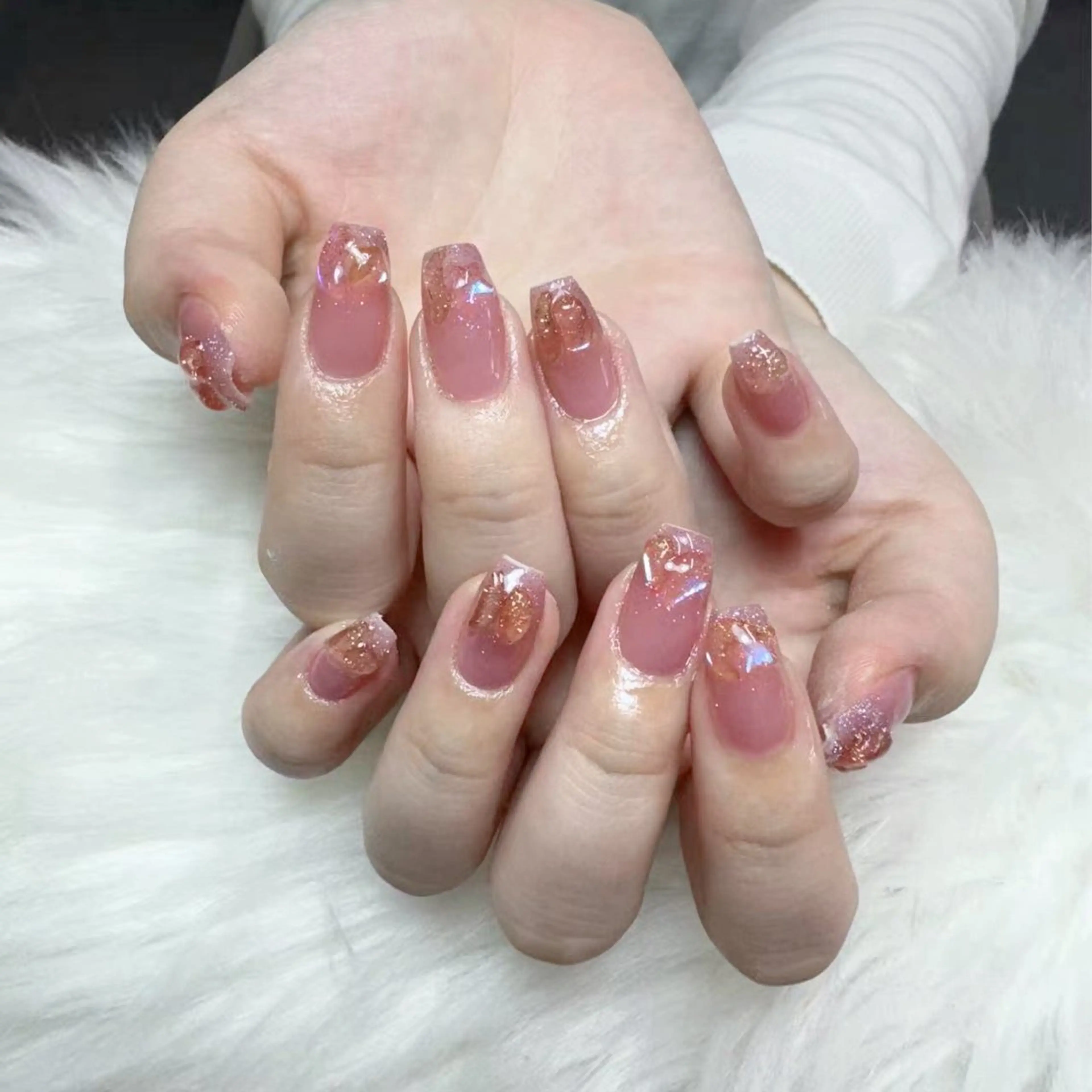 ネイル ハンドネイル 🎀 Lemode ワンホンネイル🎀のネイルデザイン