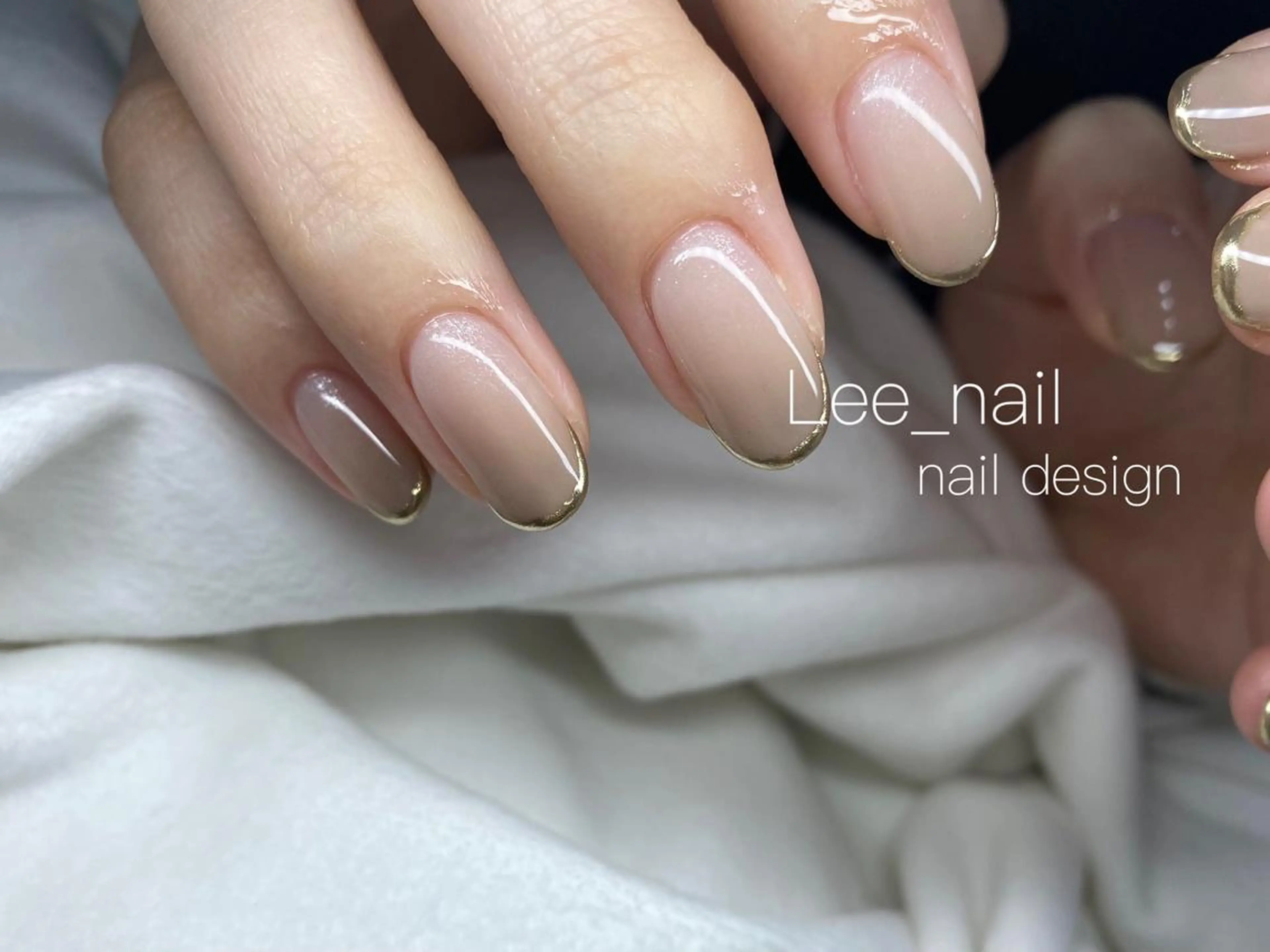 ネイル ニュアンスネイル ハンドネイル Lee_ nailのネイルデザイン
