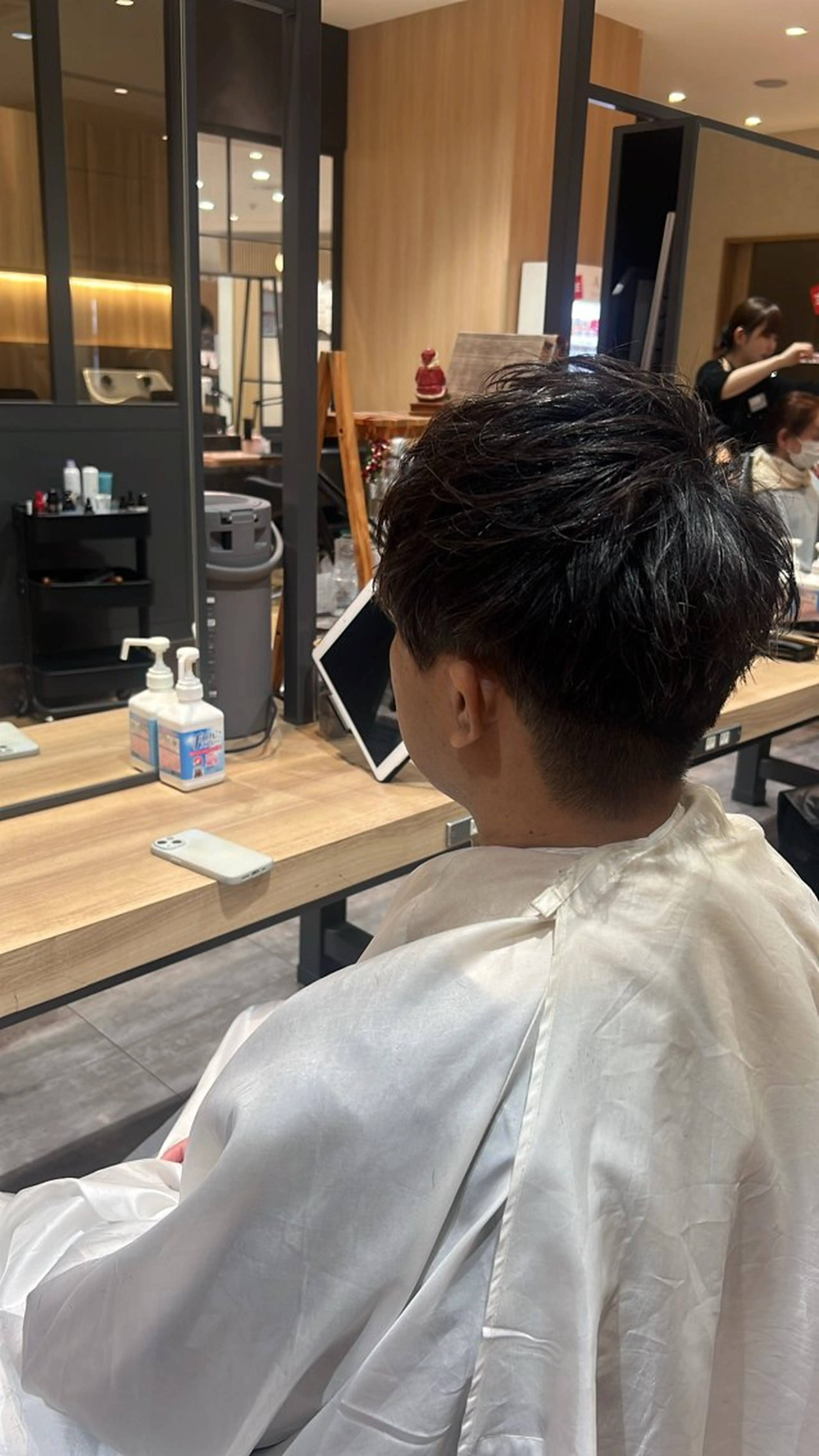 ショート メンズ 黒明 銀次のヘアスタイル