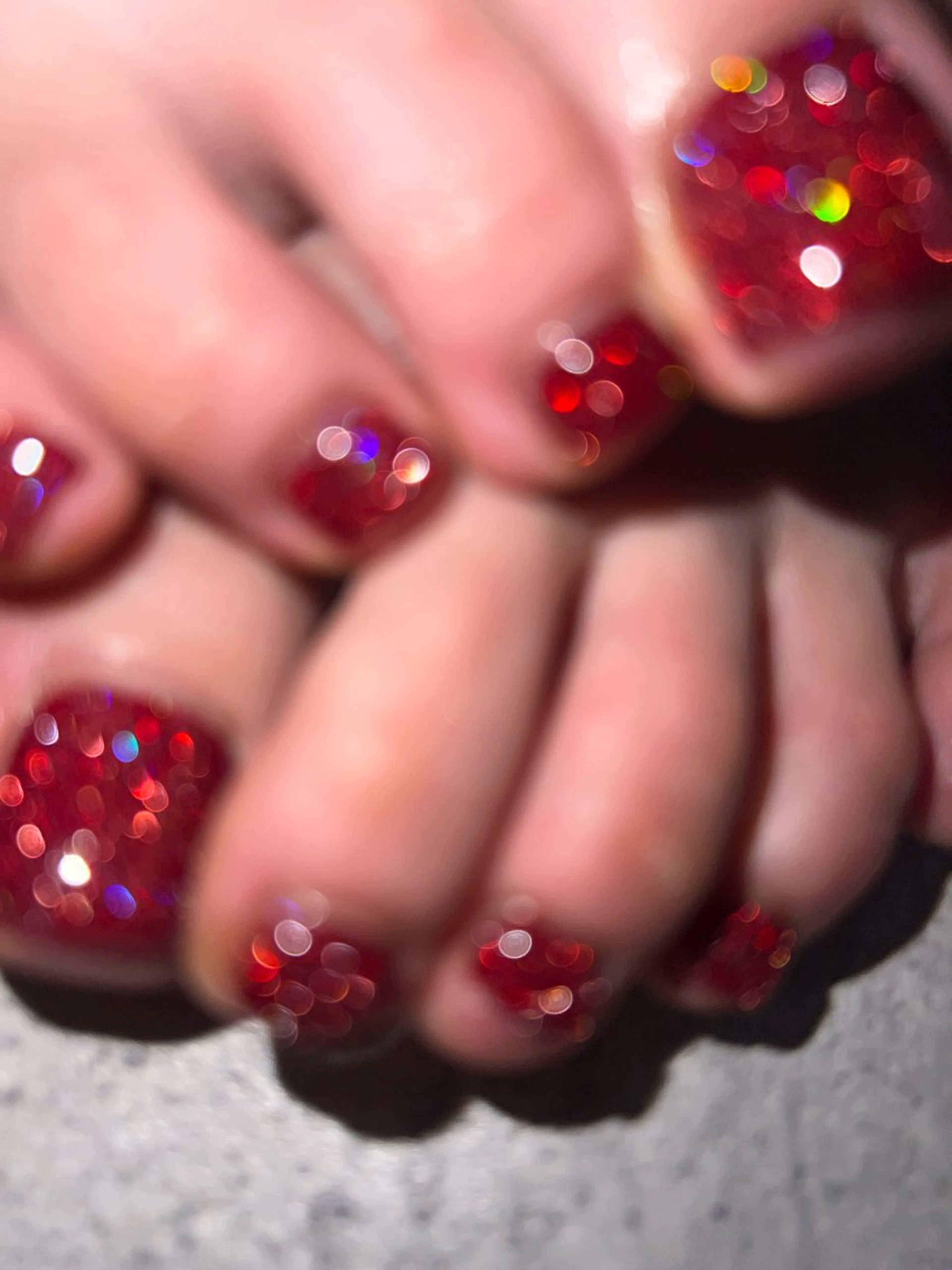 ネイル フットネイル キラキラネイル フットネイル nail salon y＋のネイルデザイン