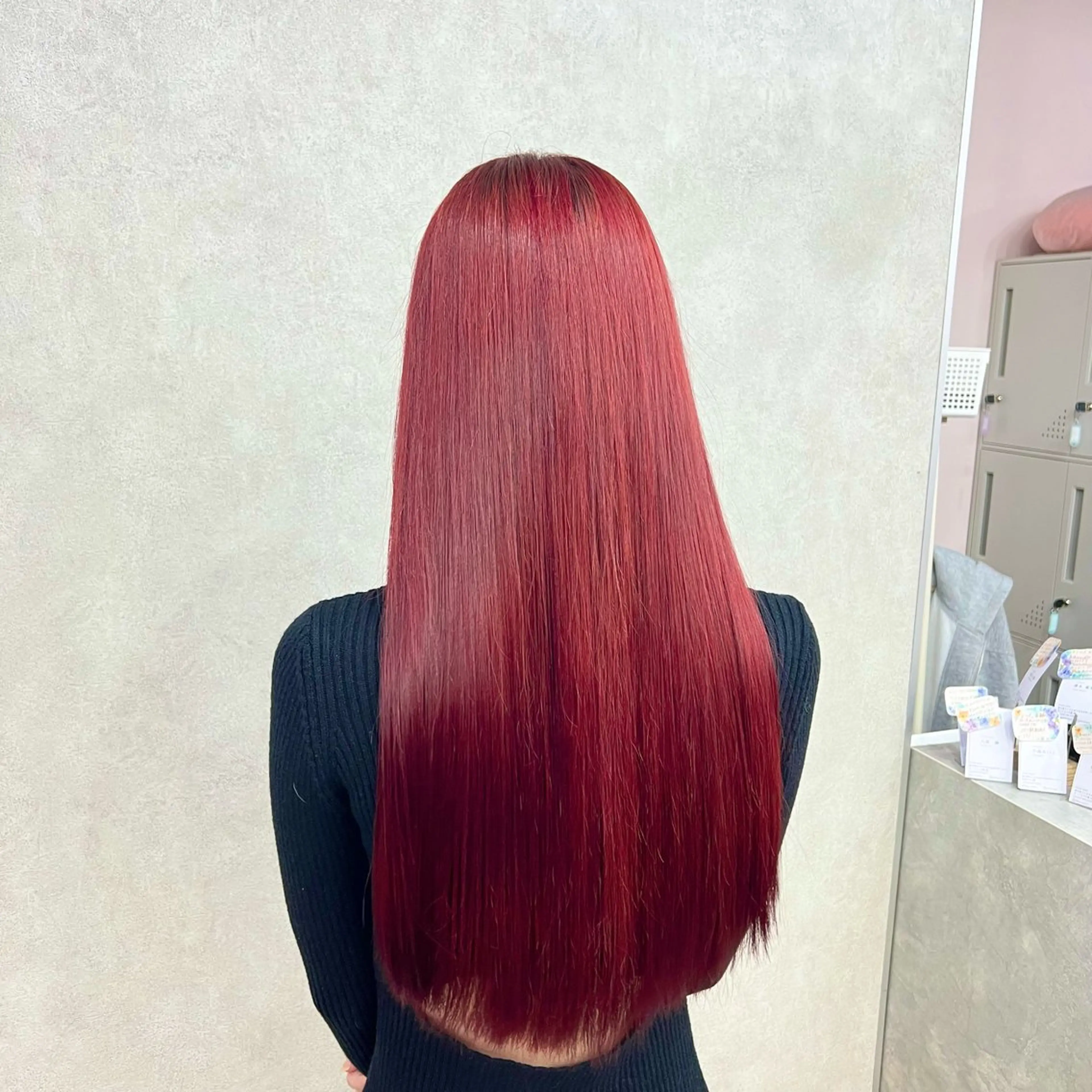 ロング ヘアカラー トリートメント ヘッドスパ 山崎 まな🦋🫧のヘアスタイル