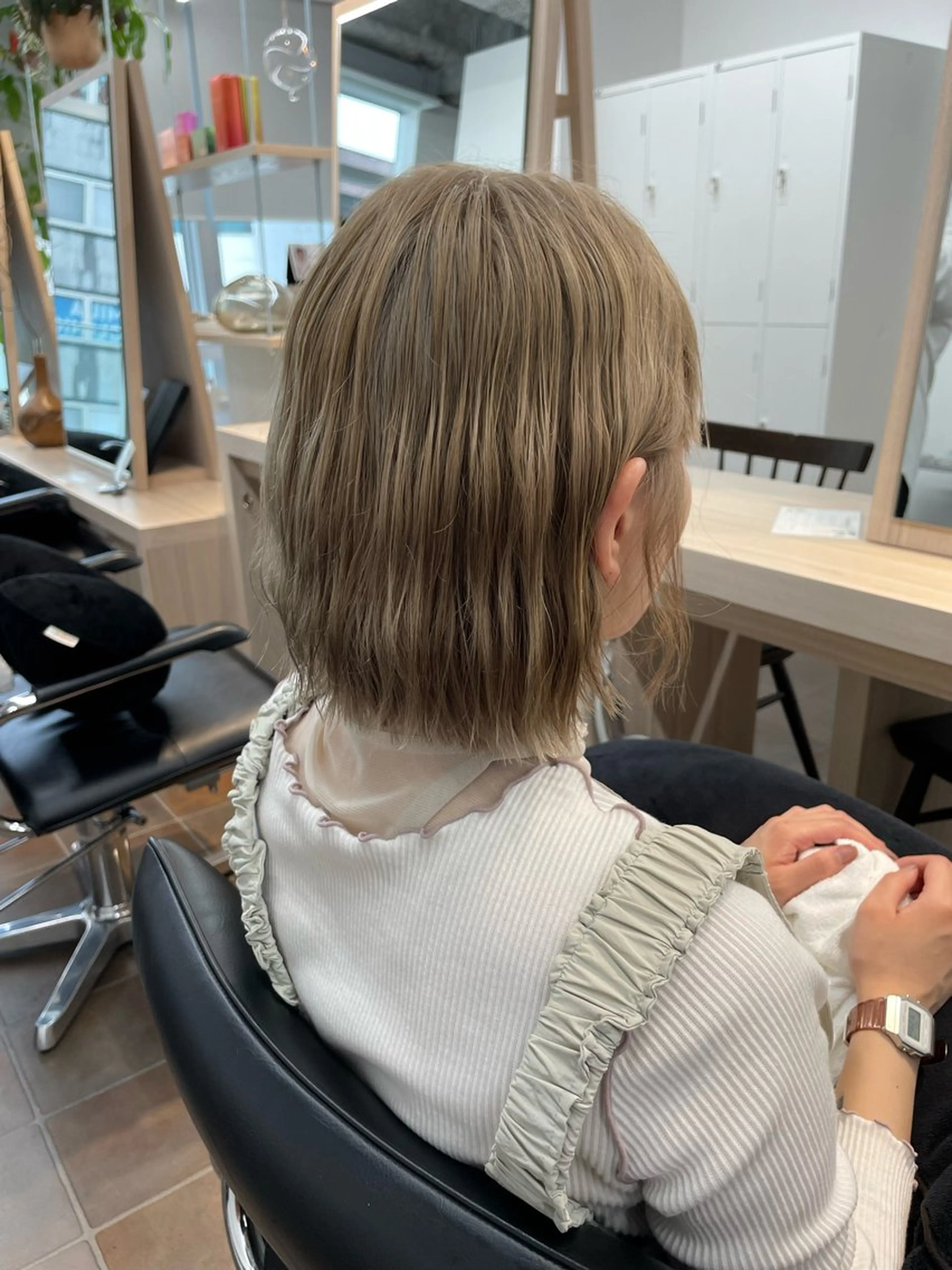 ショート レイヤーパーマ/ ショートパーマ/横浜のヘアスタイル