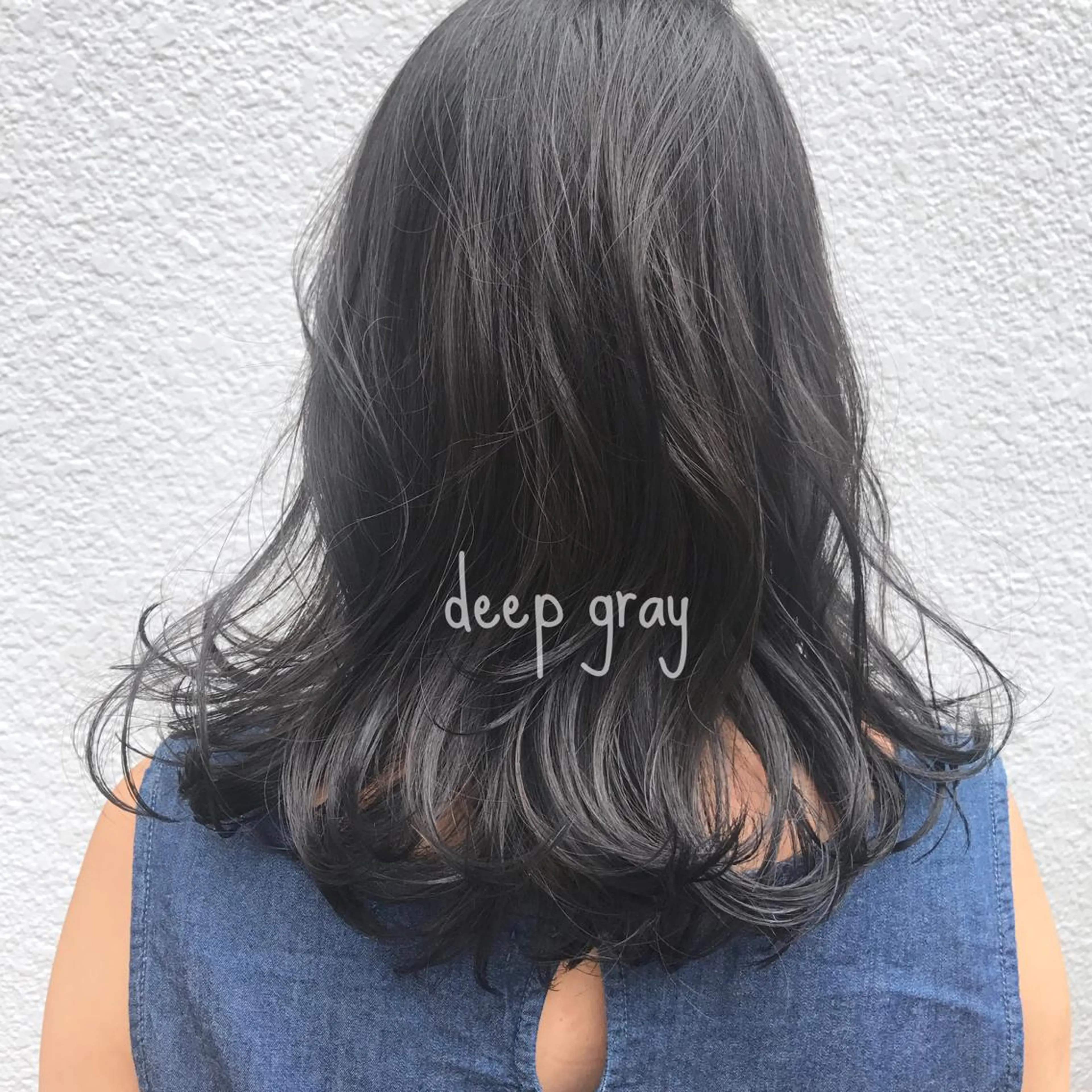 ミディアム カラー ヘアアレンジ カット ヘアカラー トリートメント ヘアセット GARDEN aoyama所属・ブリーチなしで透明感 艶カラー【Ryo】のヘアスタイル