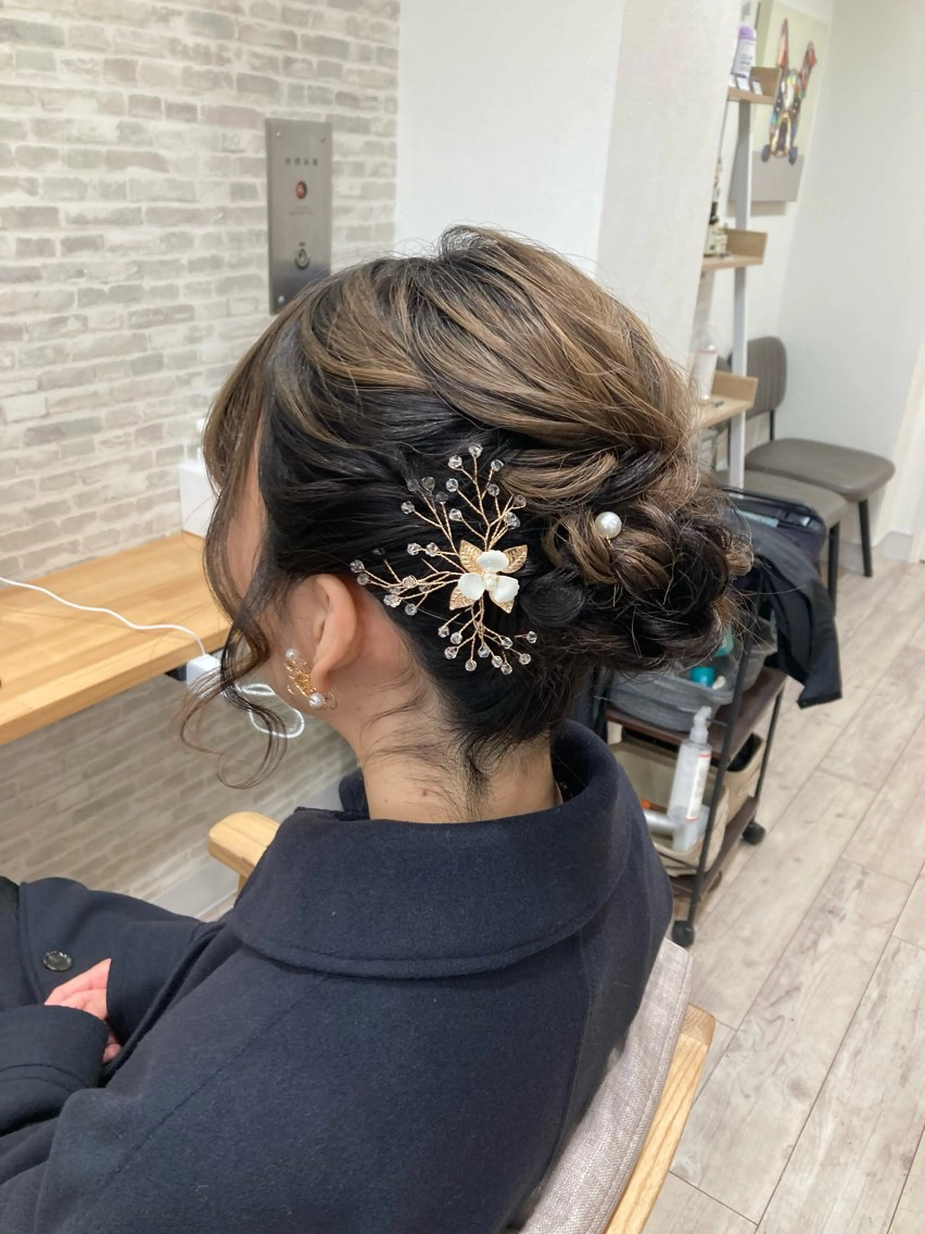 ミディアム ヘアアレンジ ショートボブ ボブ ヘアセット Gypsoly ☺︎ゆきのその他イメージ
