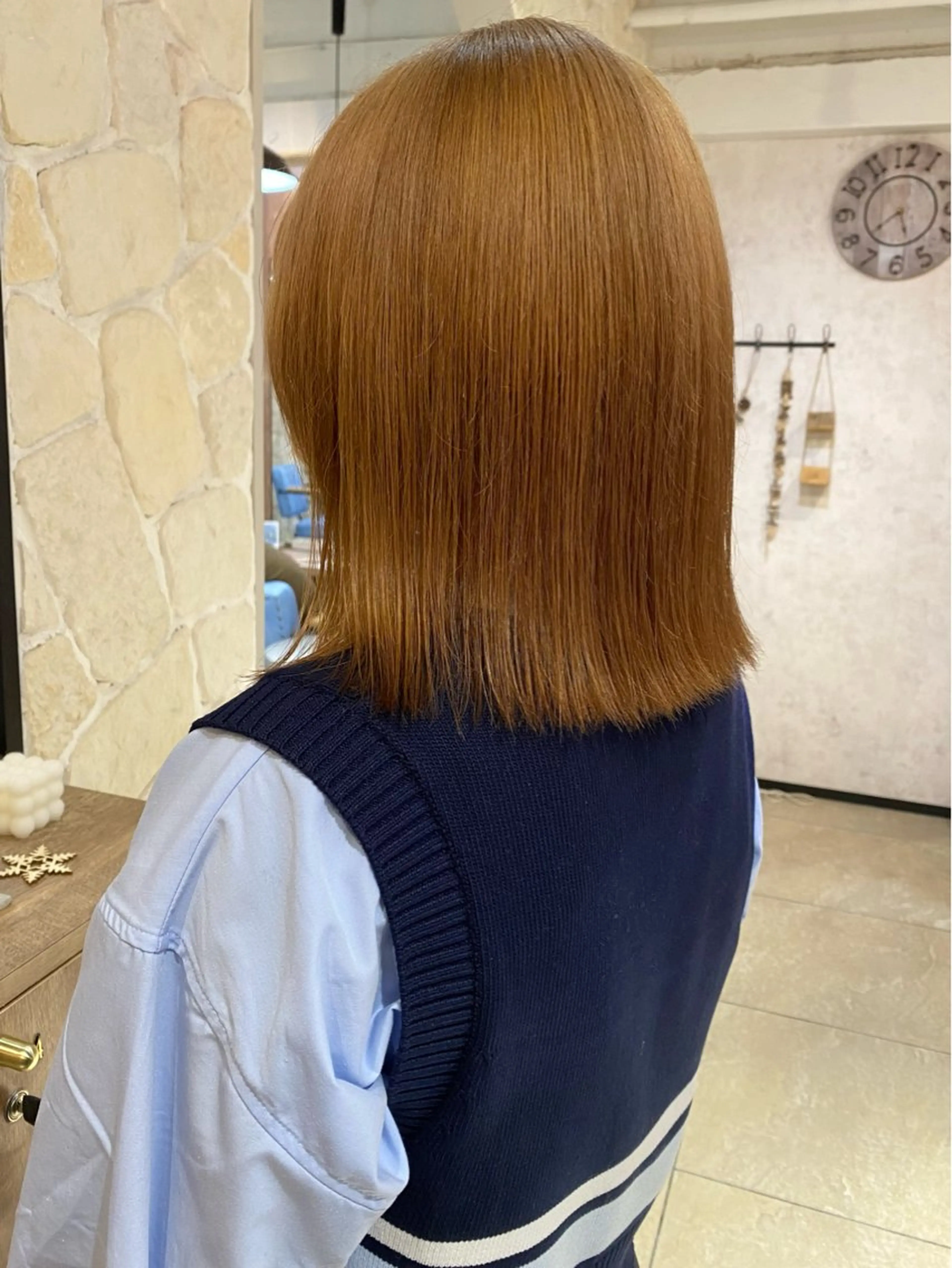 🔆 《 ケアブリーチ 》 ダブルカラー ＋ 髪質改善ﾄﾘｰﾄﾒﾝﾄ 🔆の写真