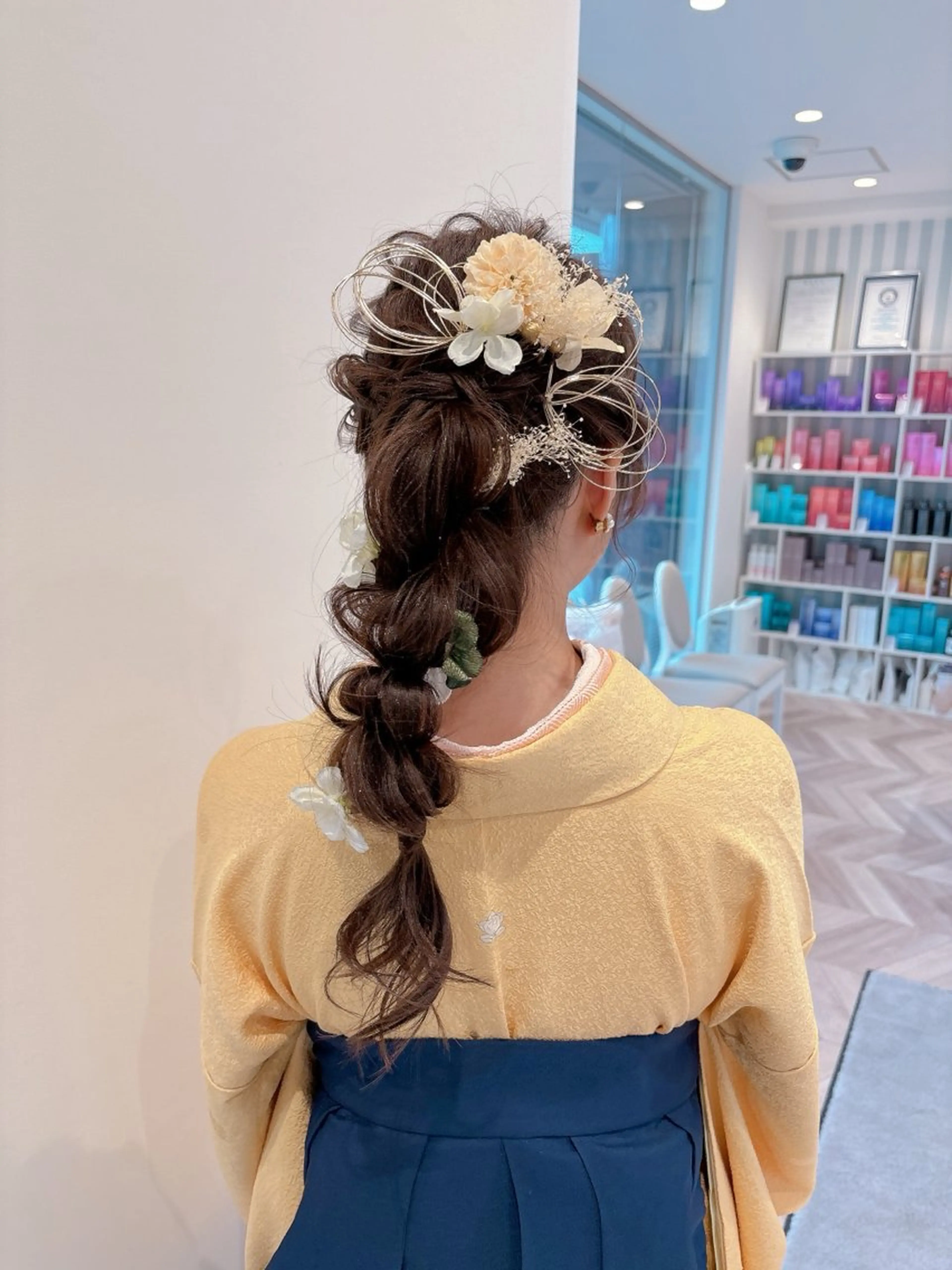 ロング ヘアアレンジ ヘアセット 💐レイヤー/透明感 カラー💐智口彩香のヘアスタイル