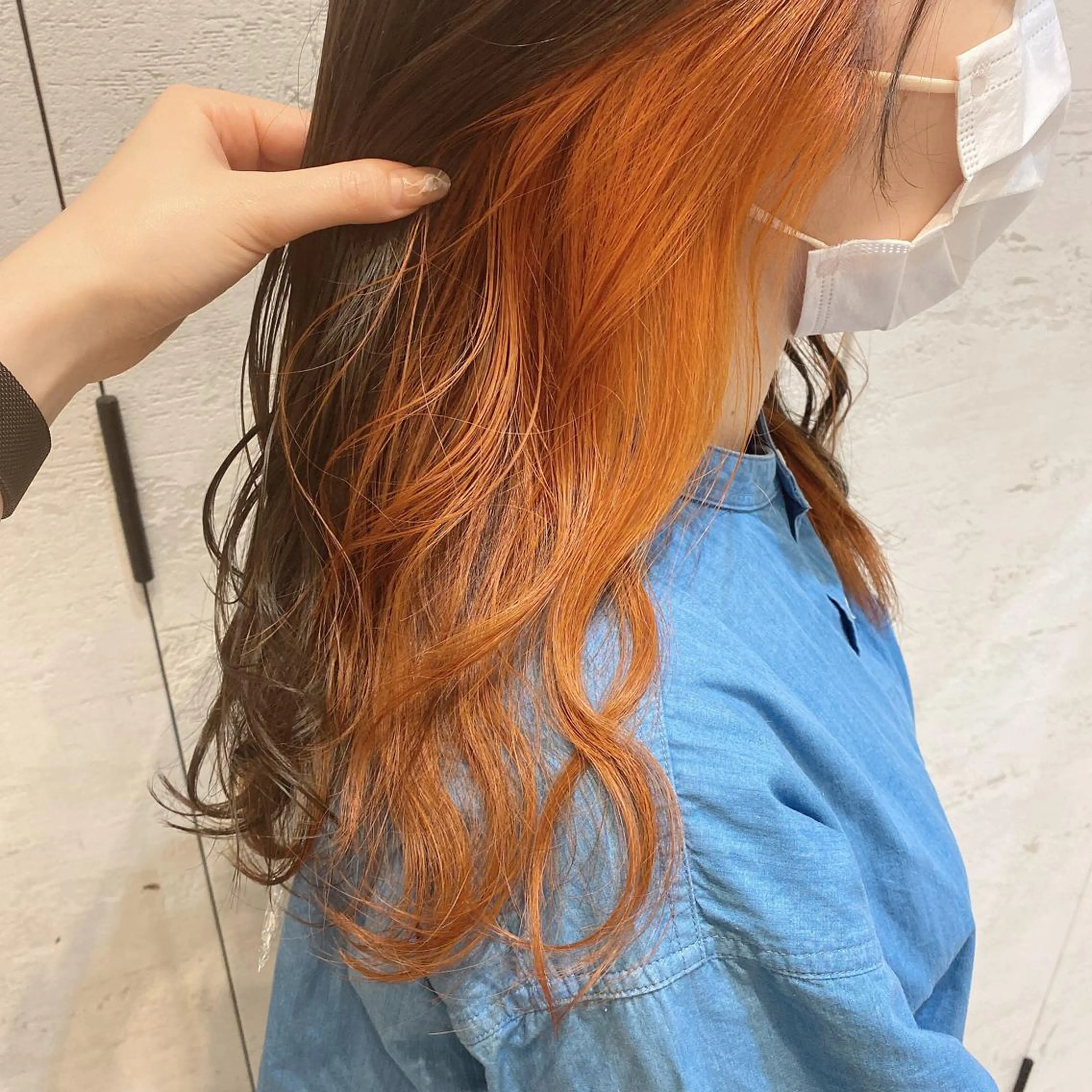 ミディアム カット ヘアカラー 代表山口ひな 髪質改善のプロのヘアスタイル