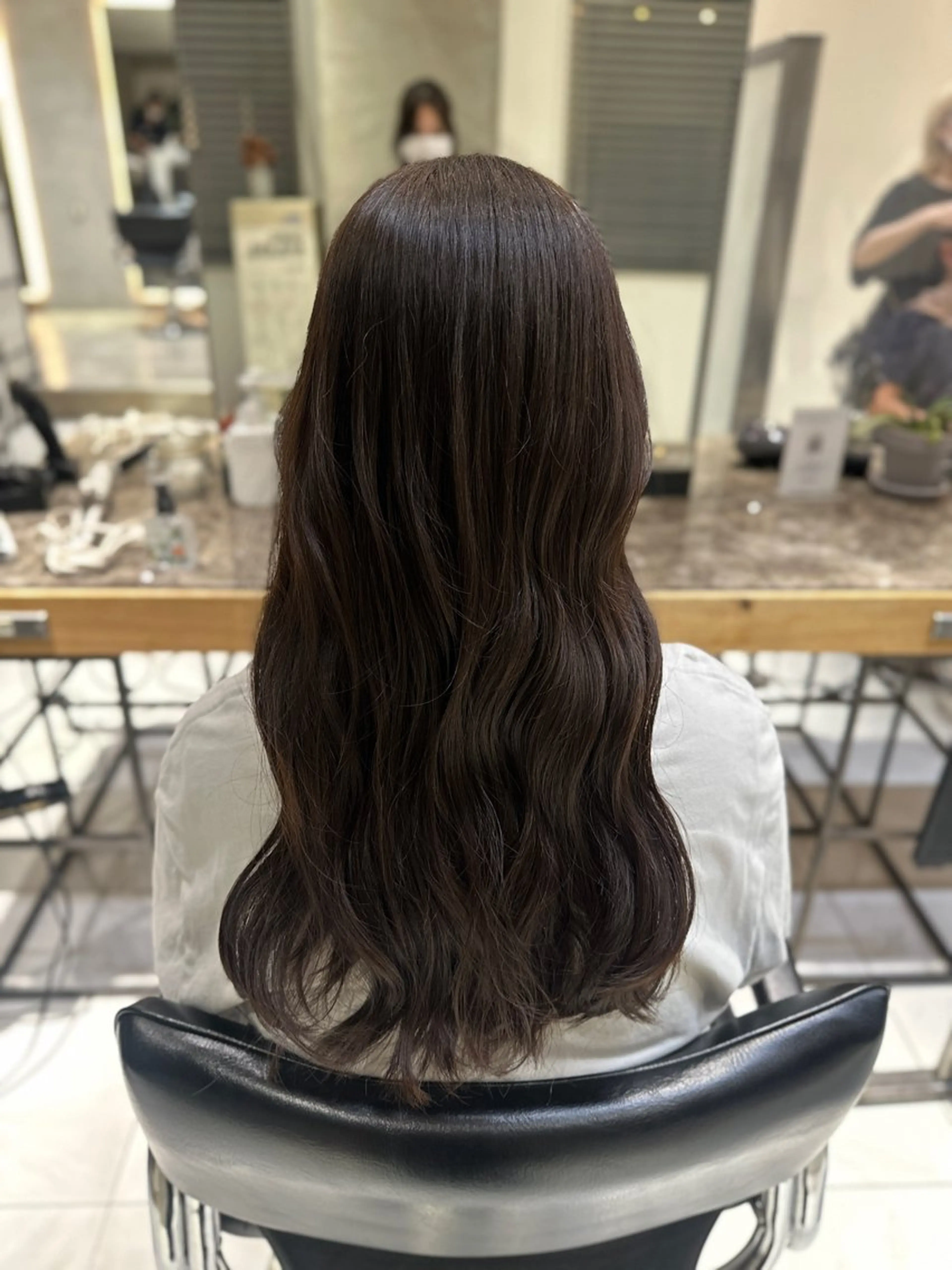 ロング 艶ブリーチ/カット kurumi🌼のヘアスタイル