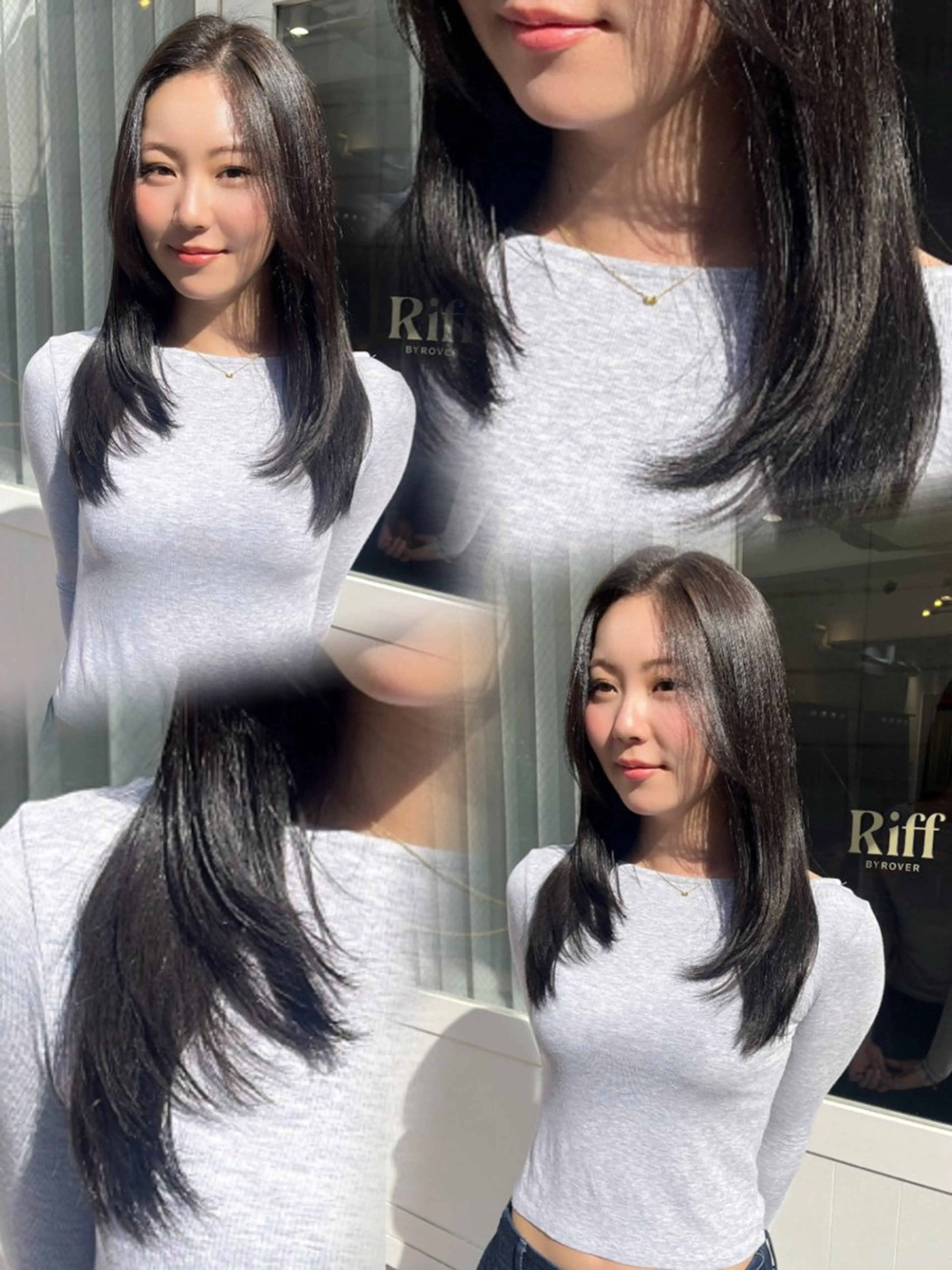 セミロング カラー ROVER所属・美咲🤎 /艶カラー /ハイライトカラーのヘアスタイル