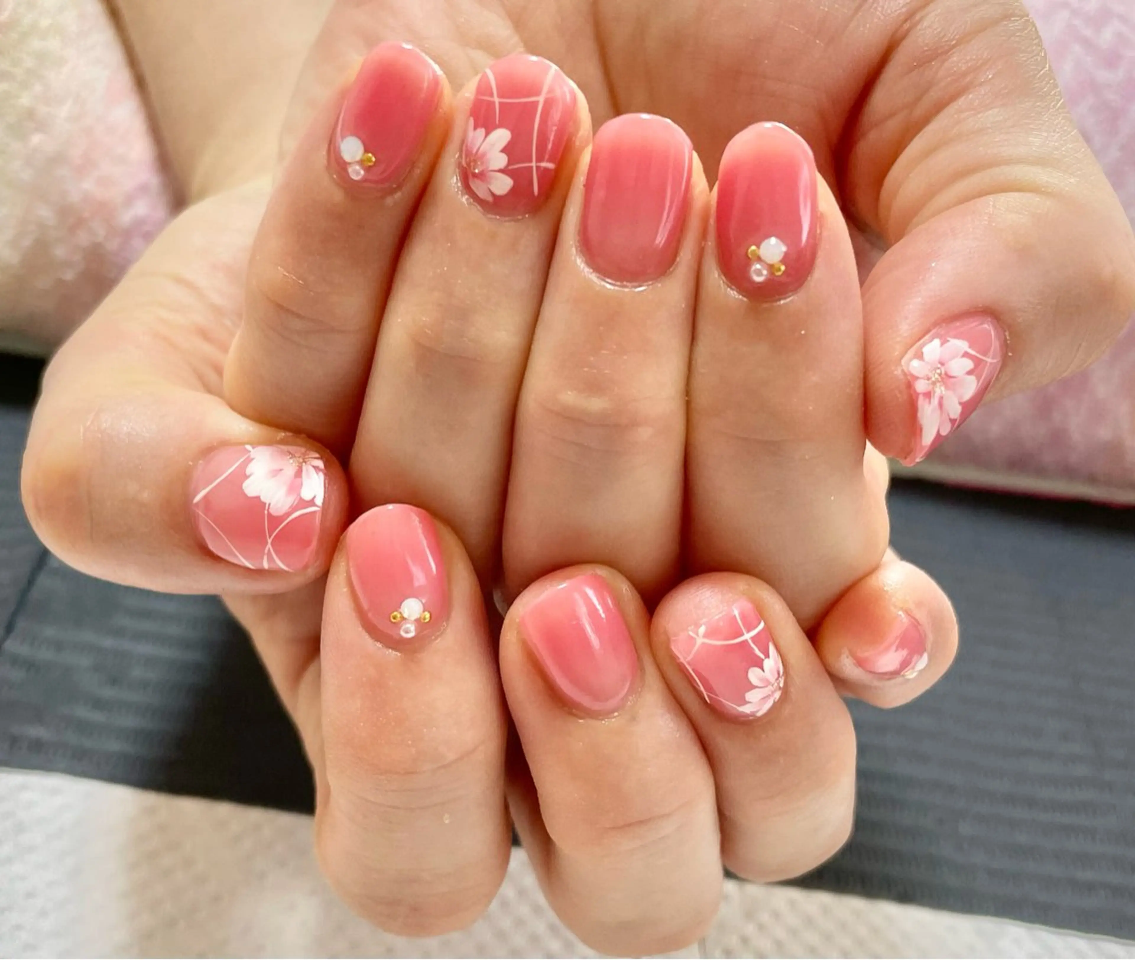 ネイル ハンドネイル nail salon HIRUKANAのネイルデザイン