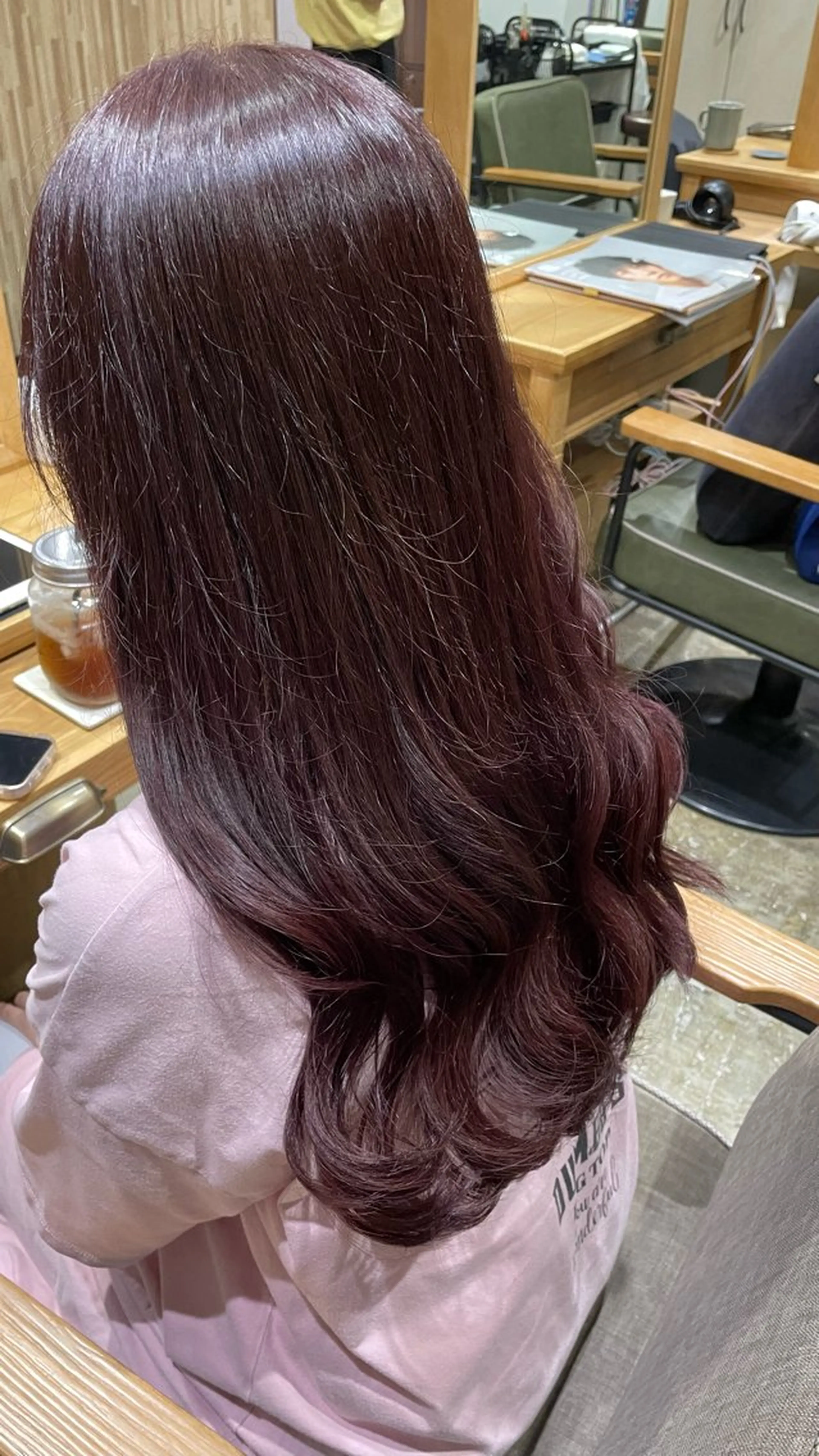 ロング 🖤Keina🖤 大人上品カラー.*˚のヘアスタイル
