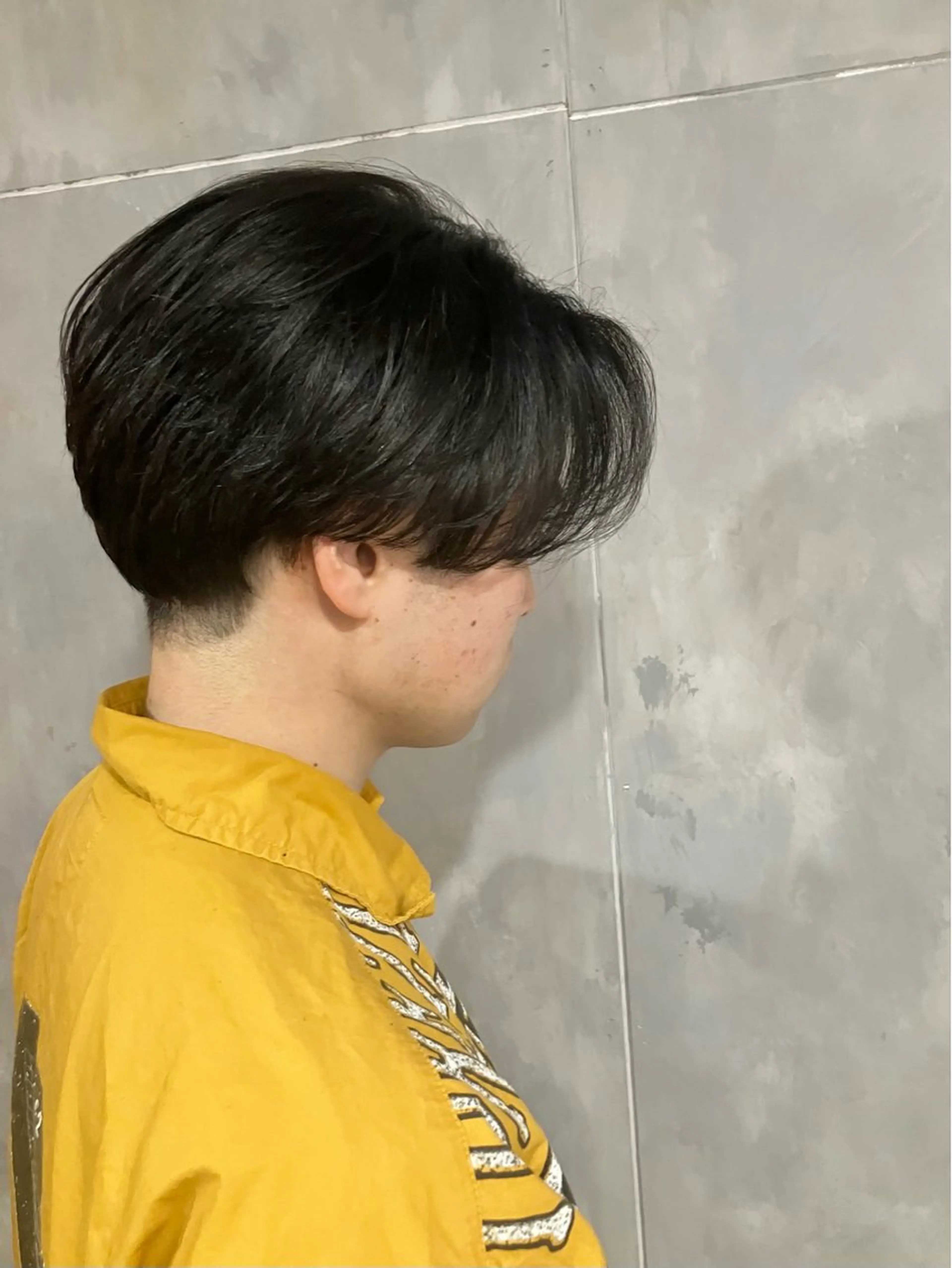 🫐メンズカット+ナチュラル縮毛矯正🫐の写真