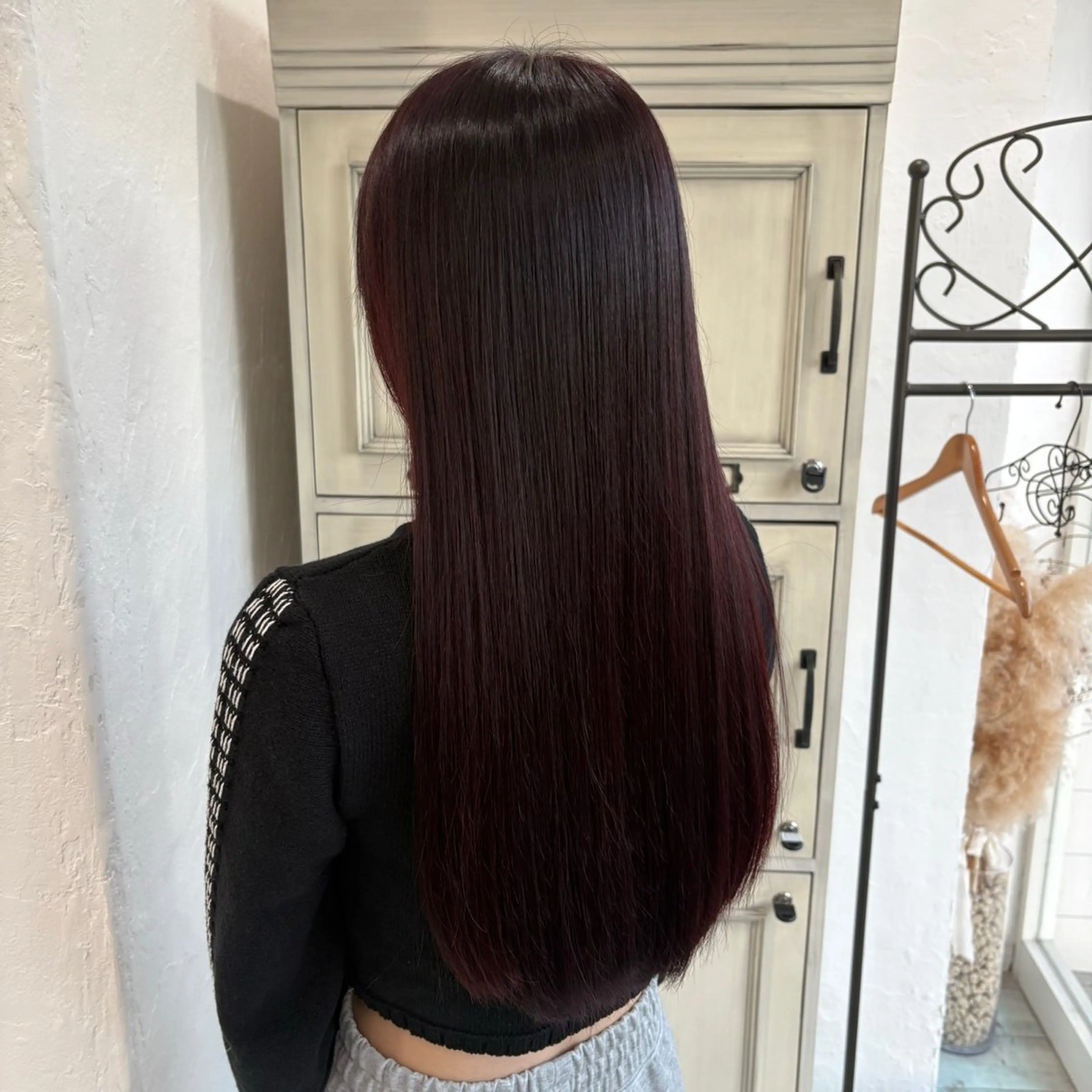 ロング カラー ブリーチ ブリーチなしカラー ヘアカラー alm.所属・mayuka🐾 /カラー/まつパのヘアスタイル