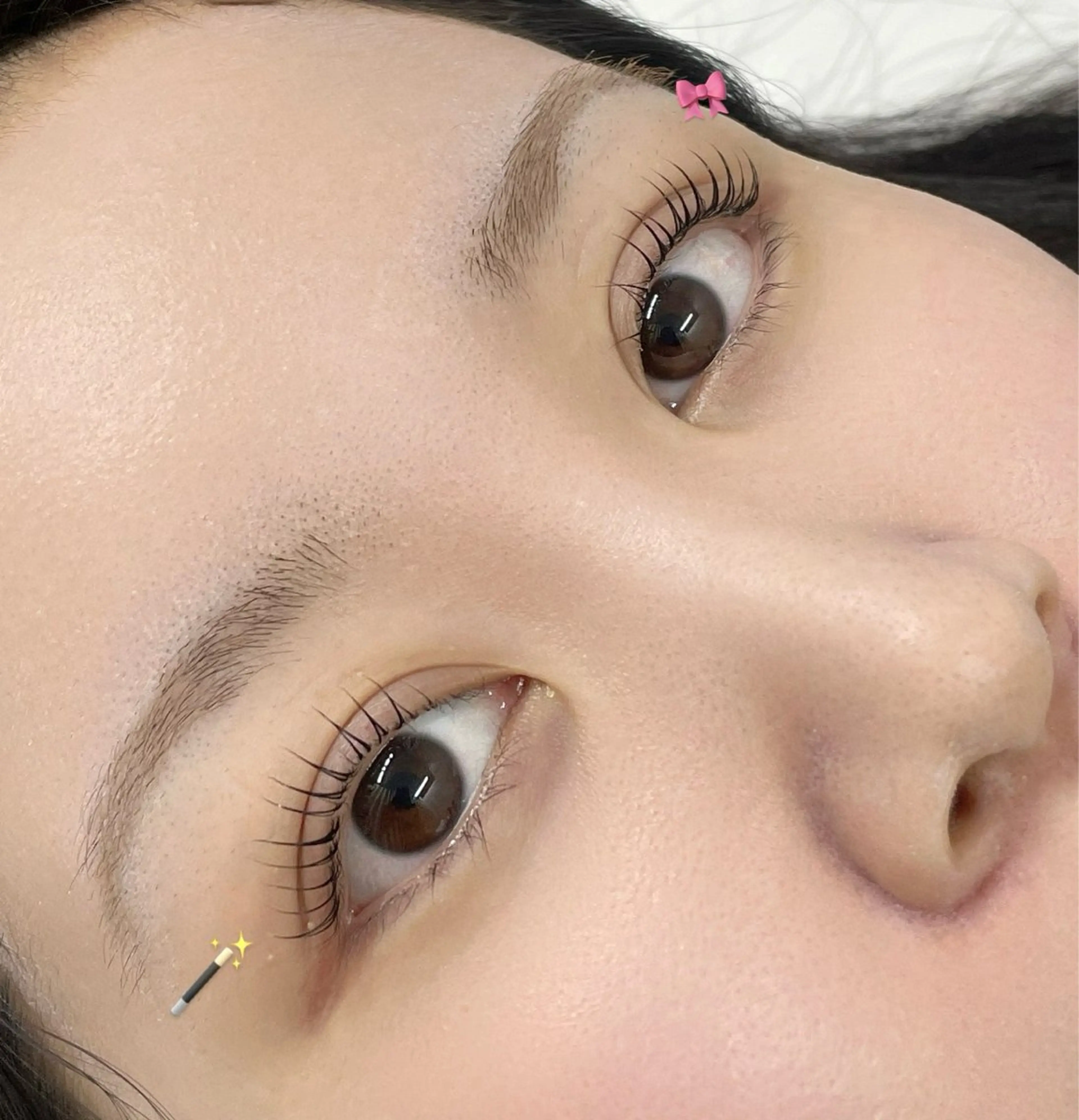 【学割U24】眉毛アイブロウデザインWAX＋選べるまつ毛パーマ ¥10,100🧚🏻‍♀️🪄の写真