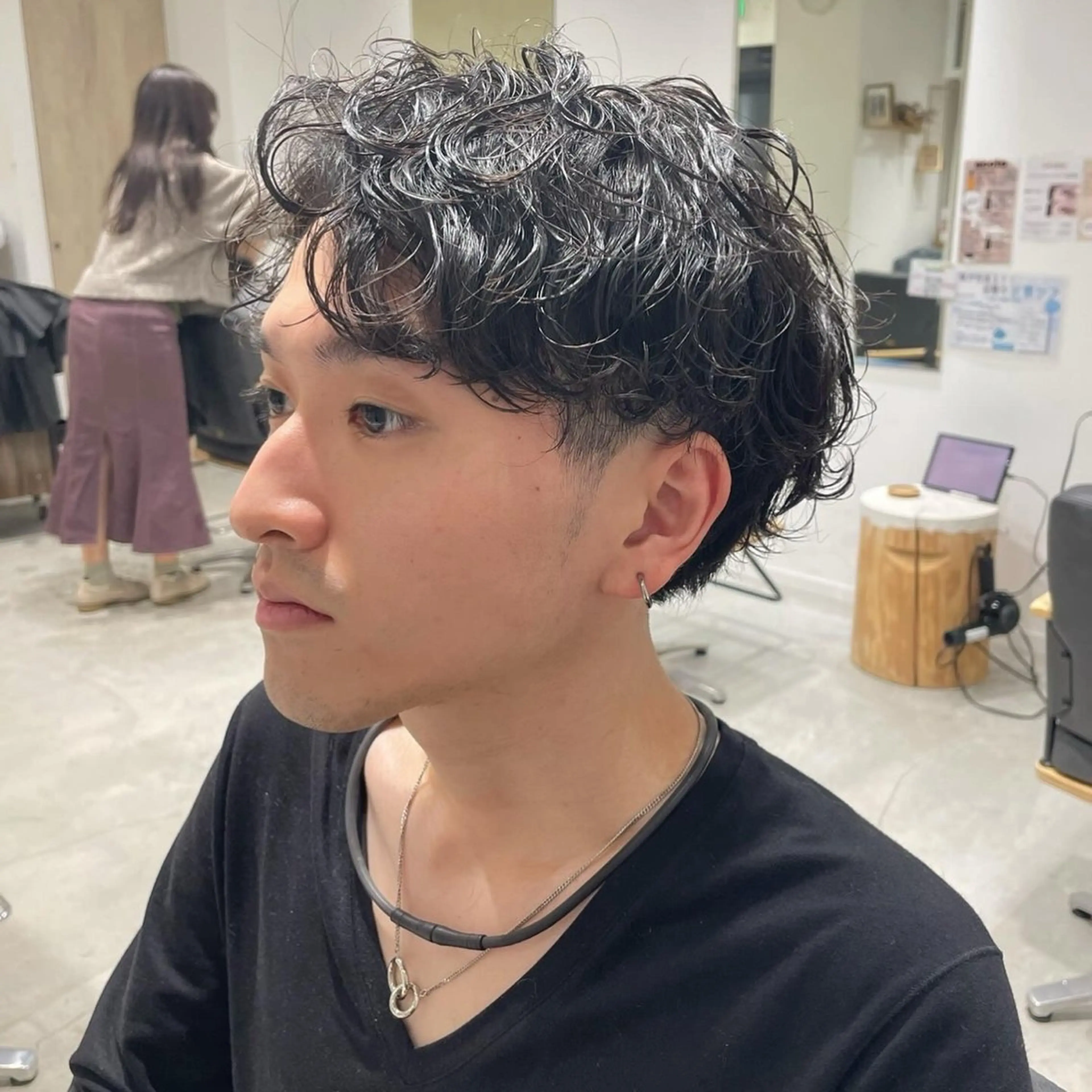 パーマ メンズ clan en所属・後藤 真友のヘアスタイル