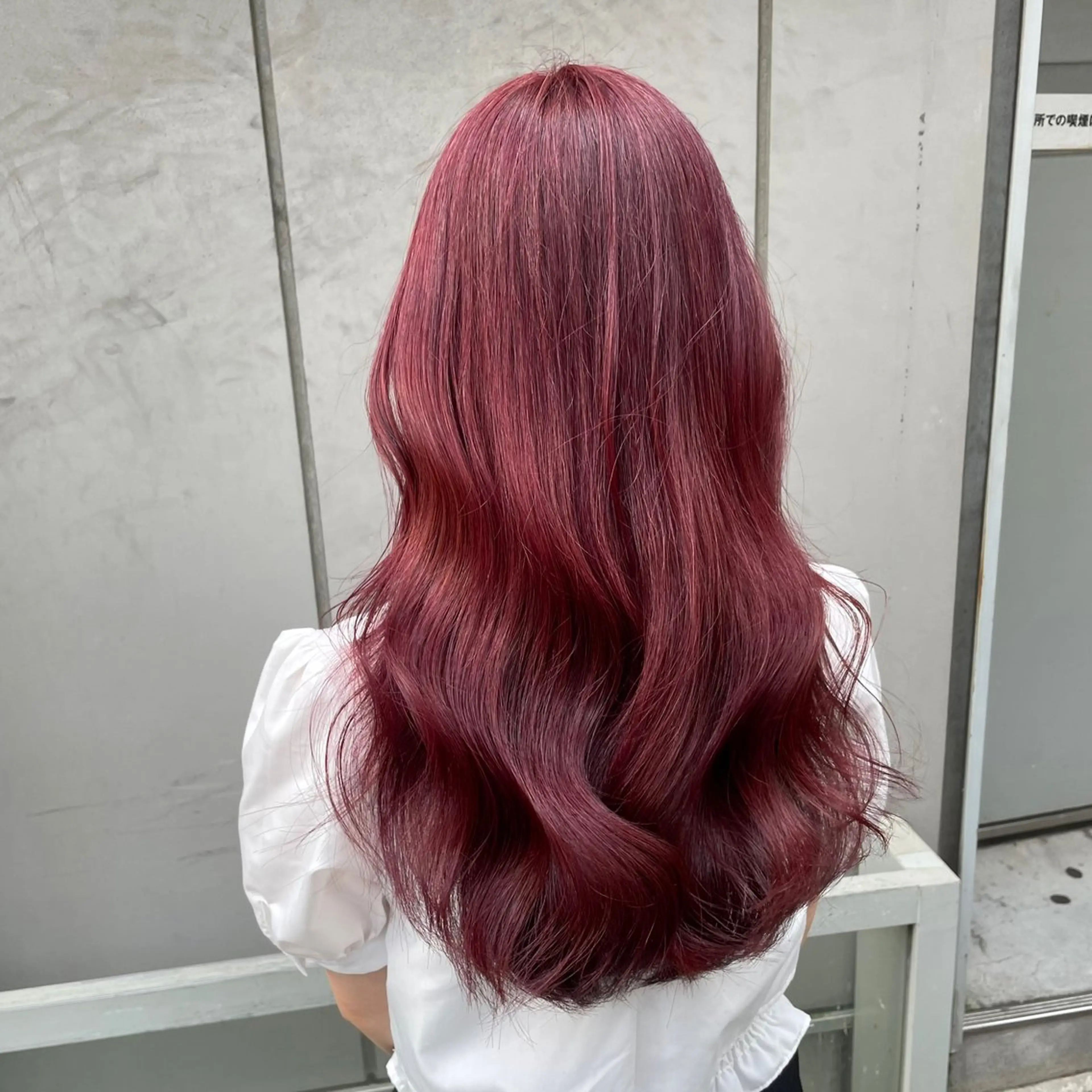 セミロング カラー 大人っぽ♡上品な暖色 ♡ブリーチなし♡のヘアスタイル
