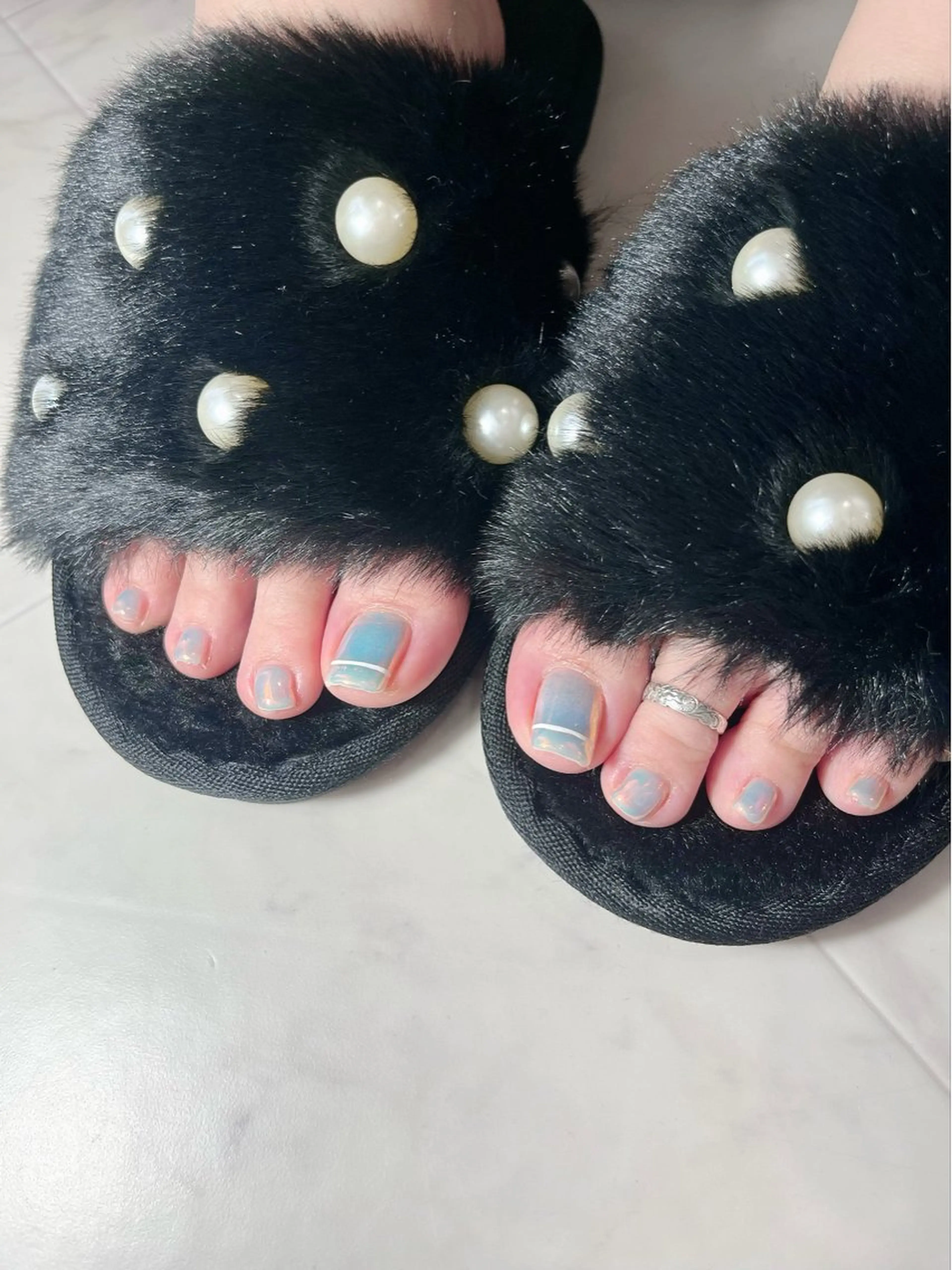 ネイル フットネイル Nail&まつげエクステsalon cure-キュア-所属・今野 薫のネイルデザイン