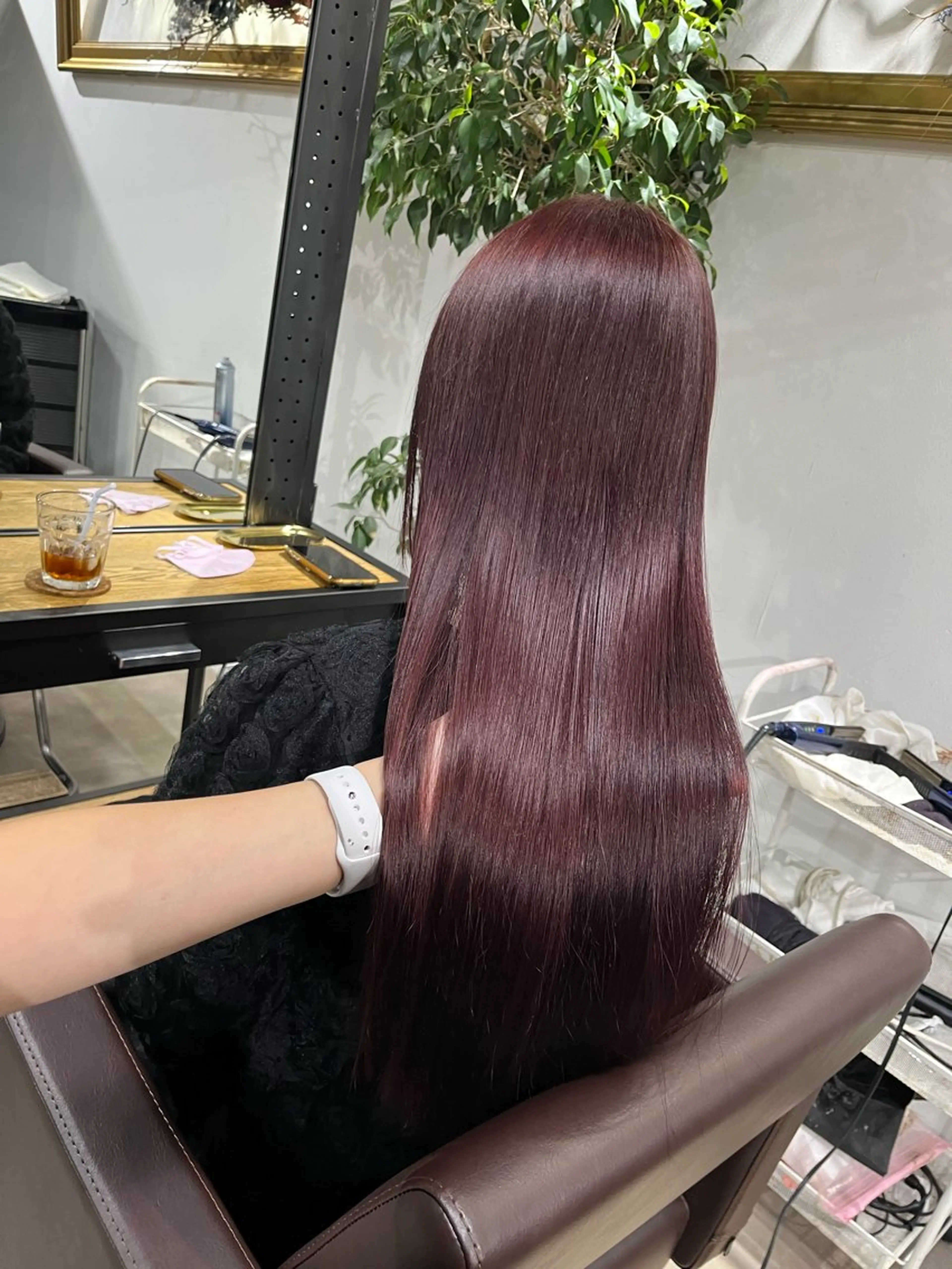 ロング カラー ヘアカラー トリートメント ブリーチ✨ハイライト 透明感カラー/アヤノのヘアスタイル