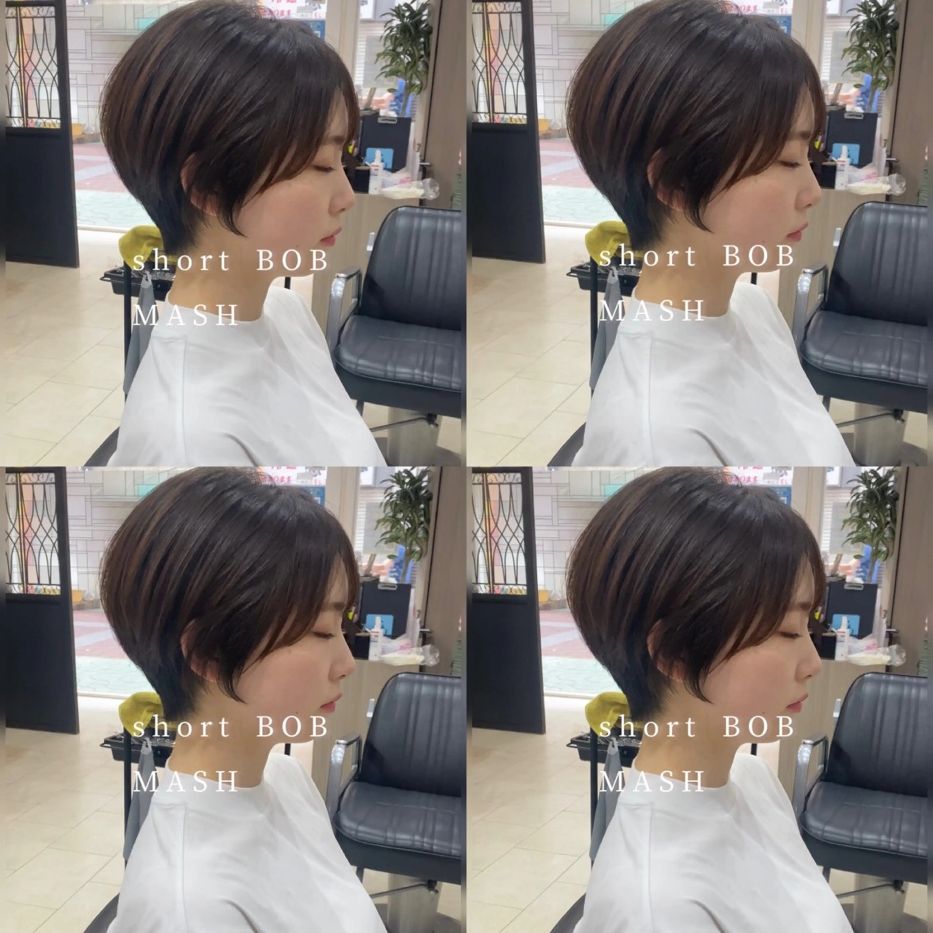 ショート カット ヘアカラー トリートメント トップスタイリスト 江口 稜亮のヘアスタイル