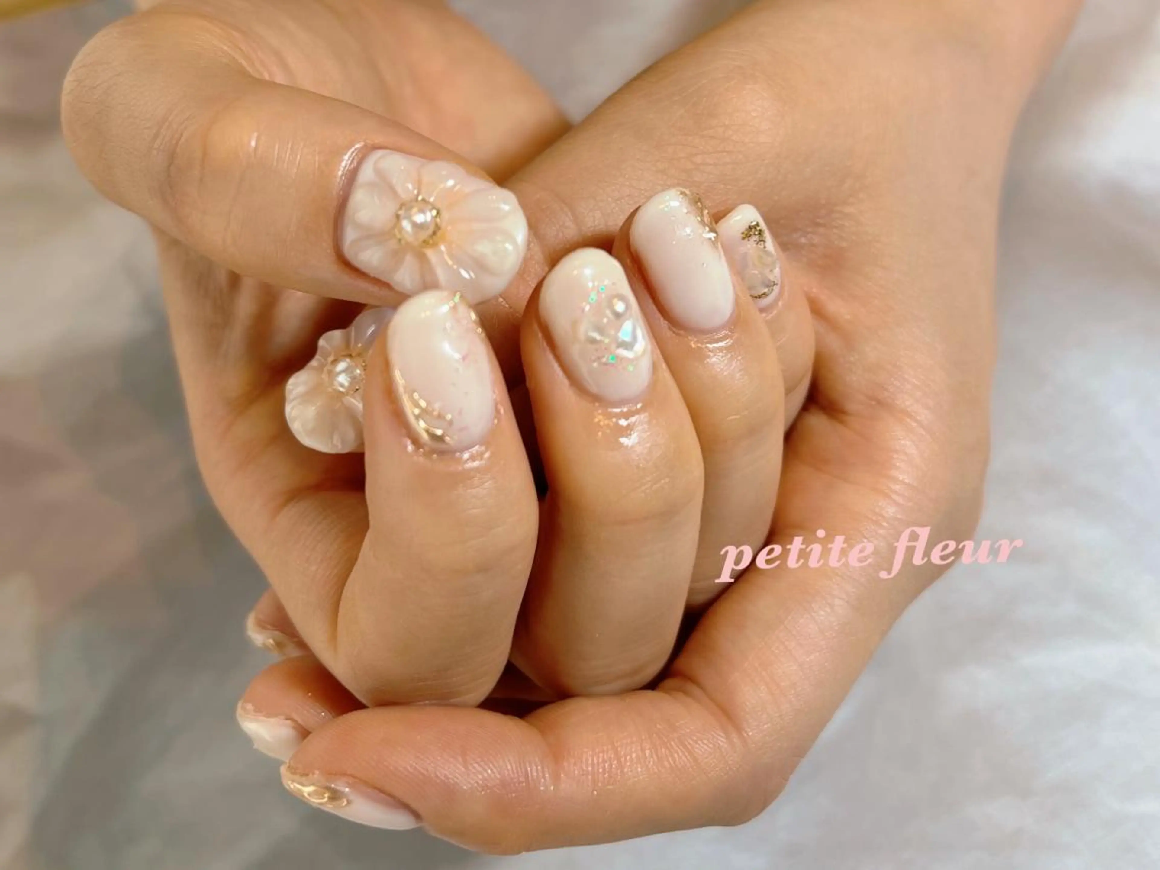 ネイル ハンドネイル ビューティーサロン プチフルールのネイルデザイン