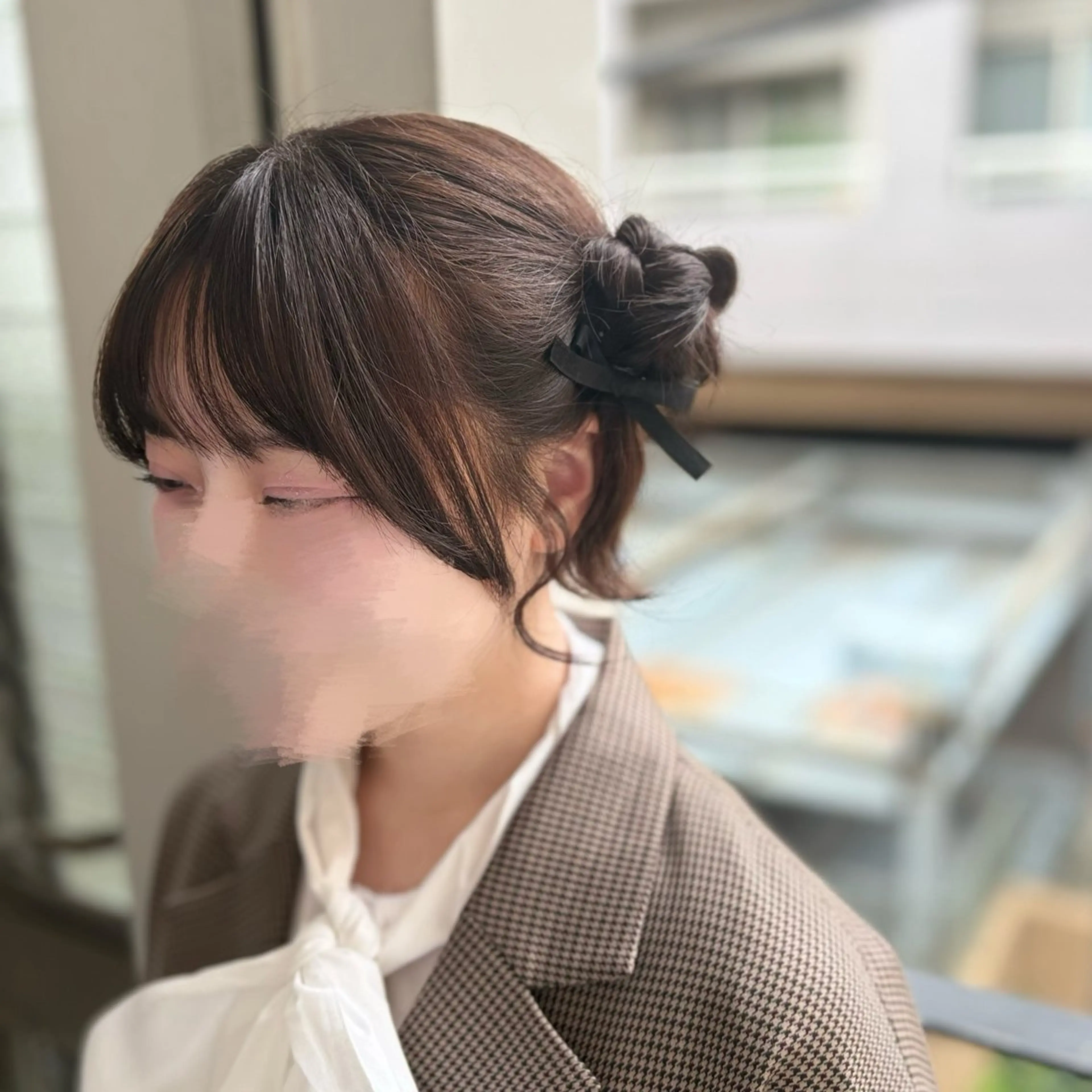 ヘアアレンジ ヘアセット ゆ ののヘアスタイル