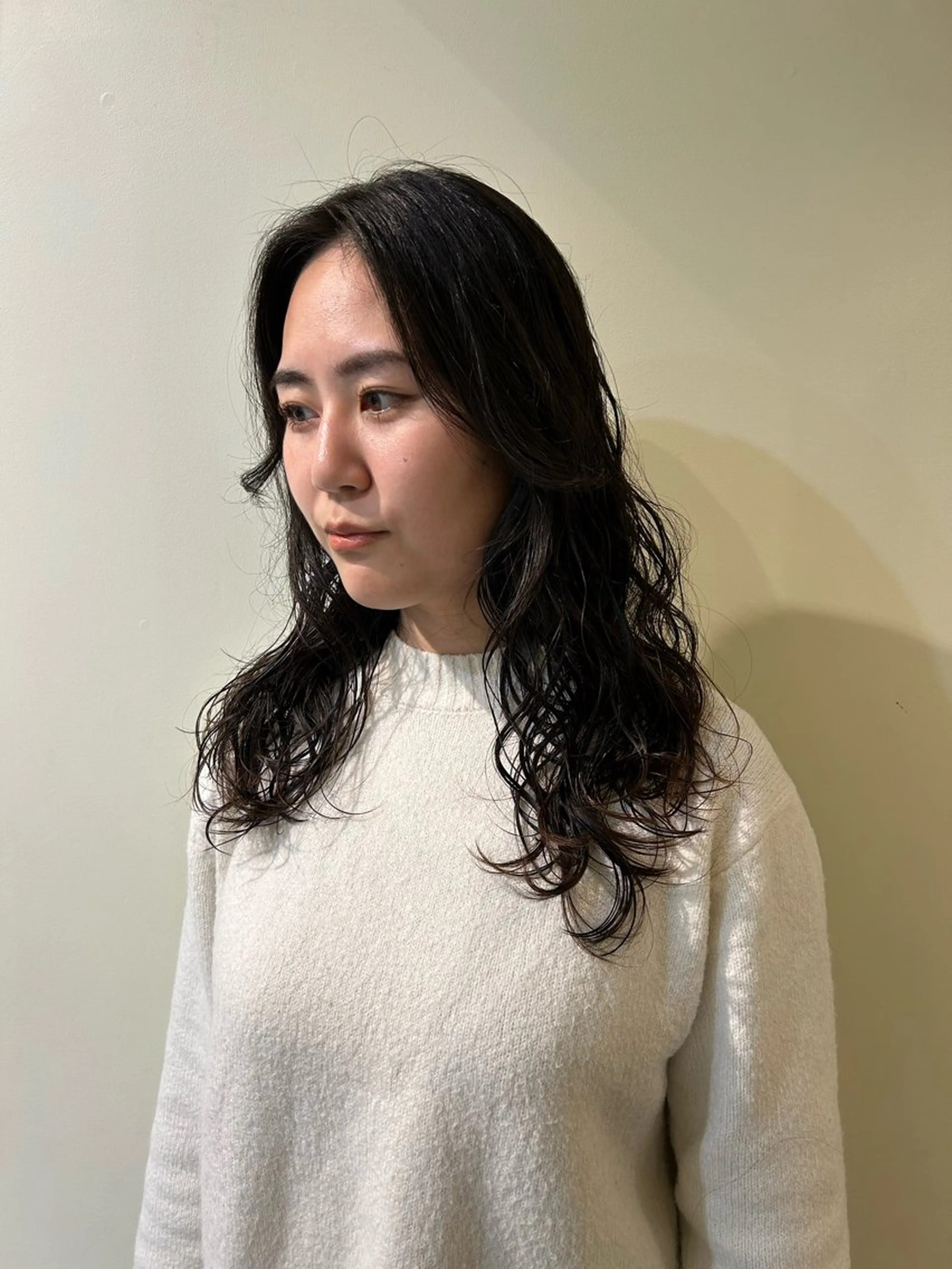 ロング パーマ ロング 丸山 彩也夏のヘアスタイル