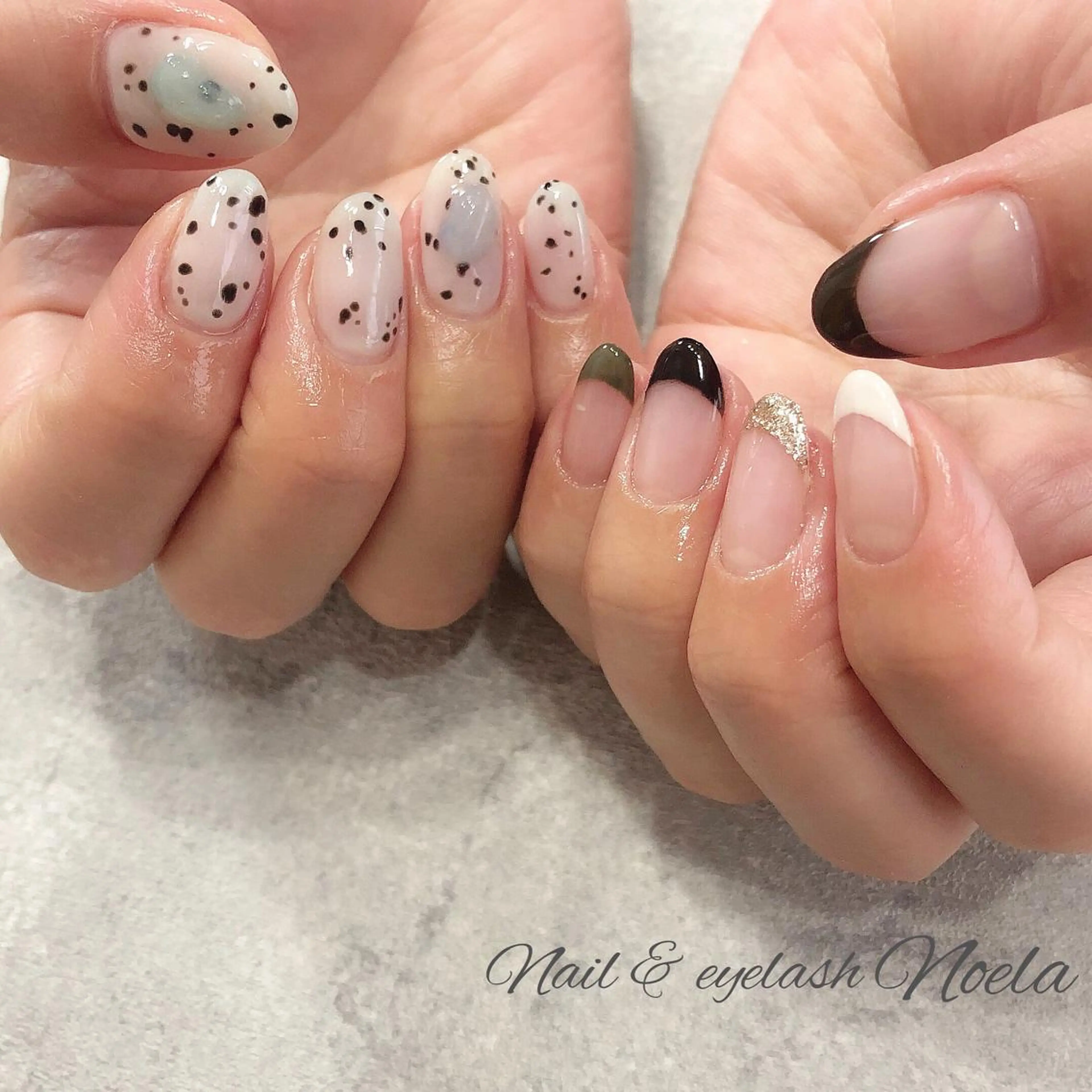 ネイル アートネイル フレンチネイル Noela所属・Noela ノエラのマツエク・マツパデザイン