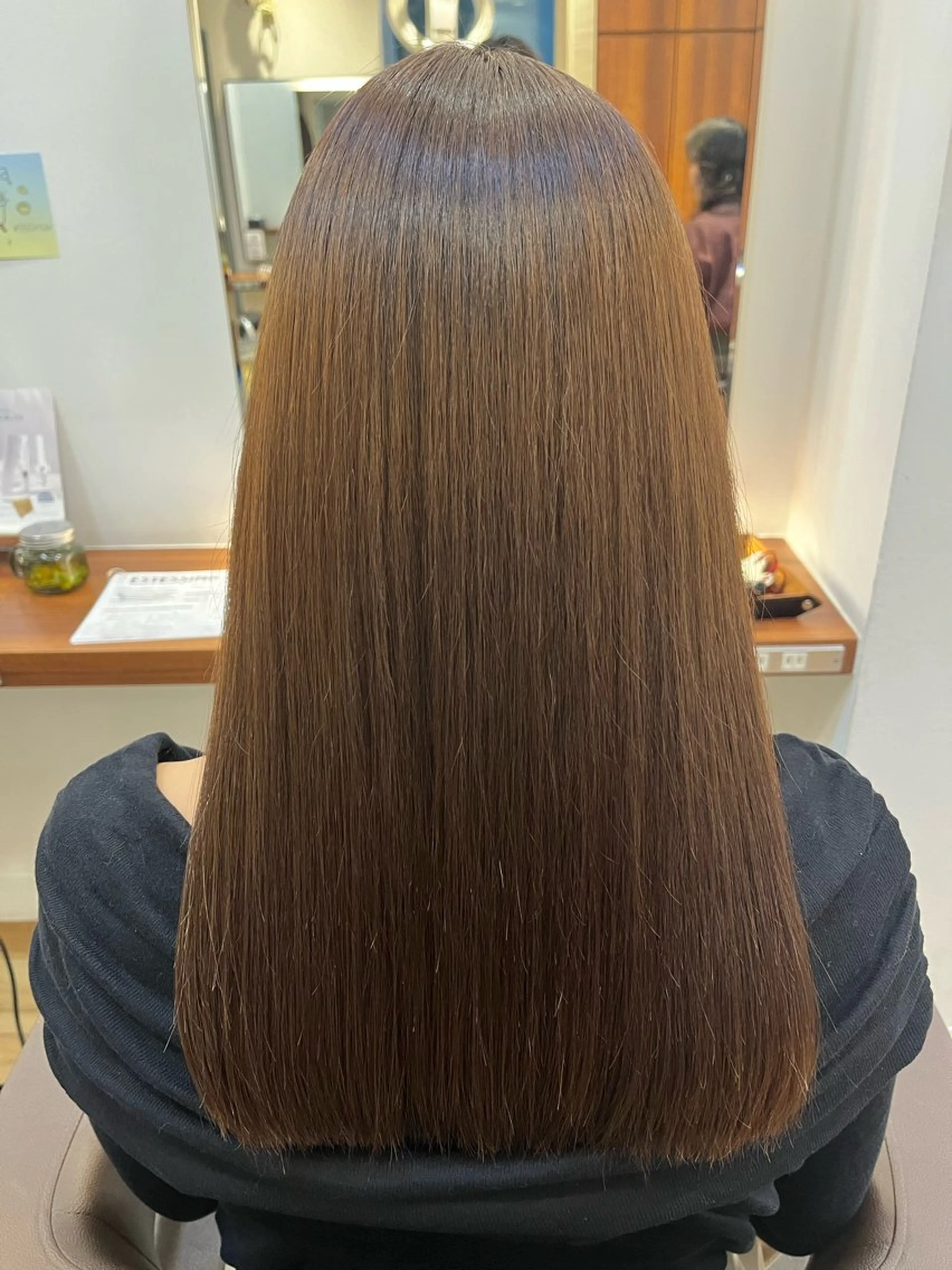 ロング 縮毛矯正 縮毛矯正 🦖わたなべ すばる🦖のヘアスタイル
