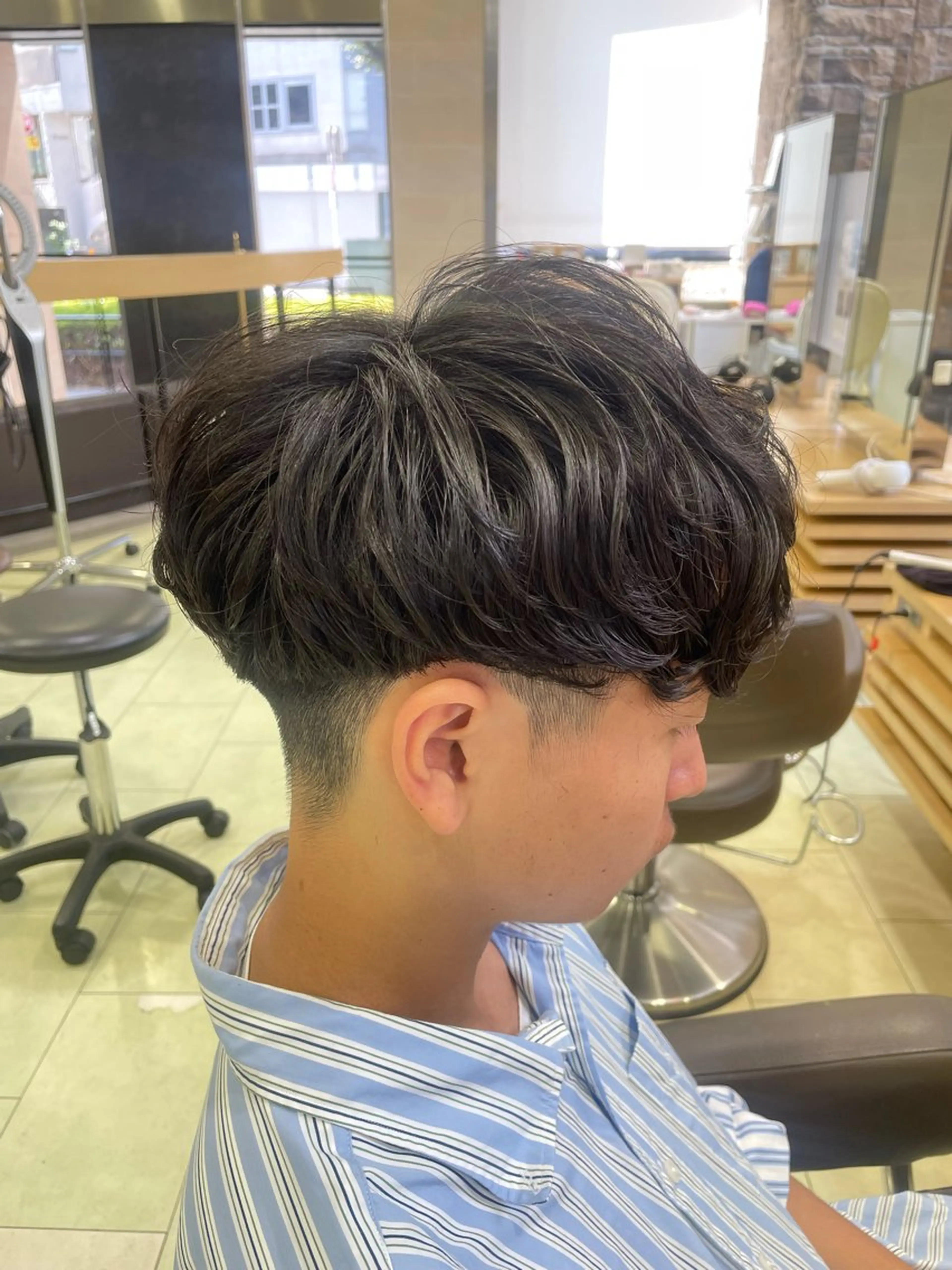 メンズ カット メンズカットパーマ 【フェザーパーマ】のヘアスタイル