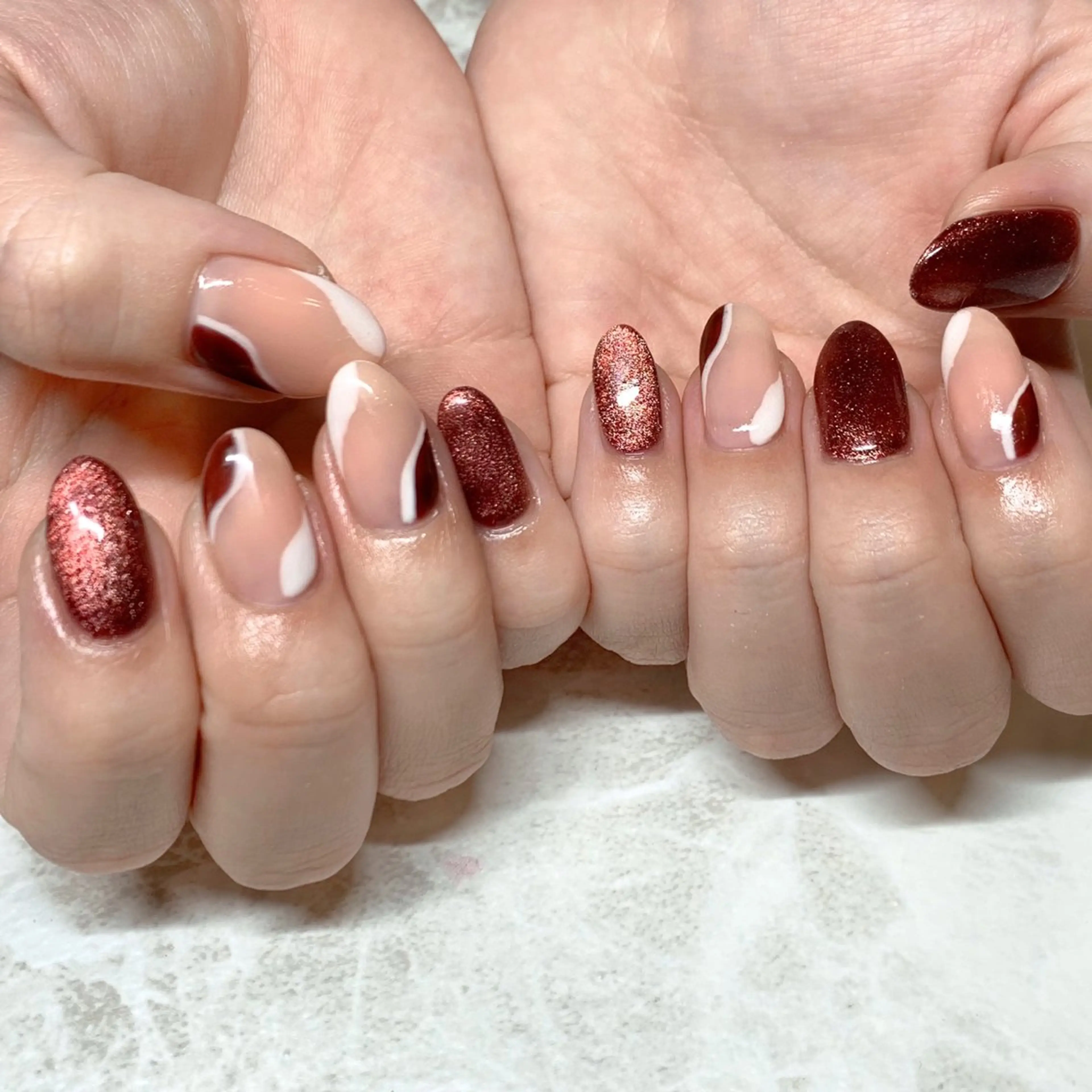 ネイル ハンドネイル AKnail所属・cheri nailのネイルデザイン
