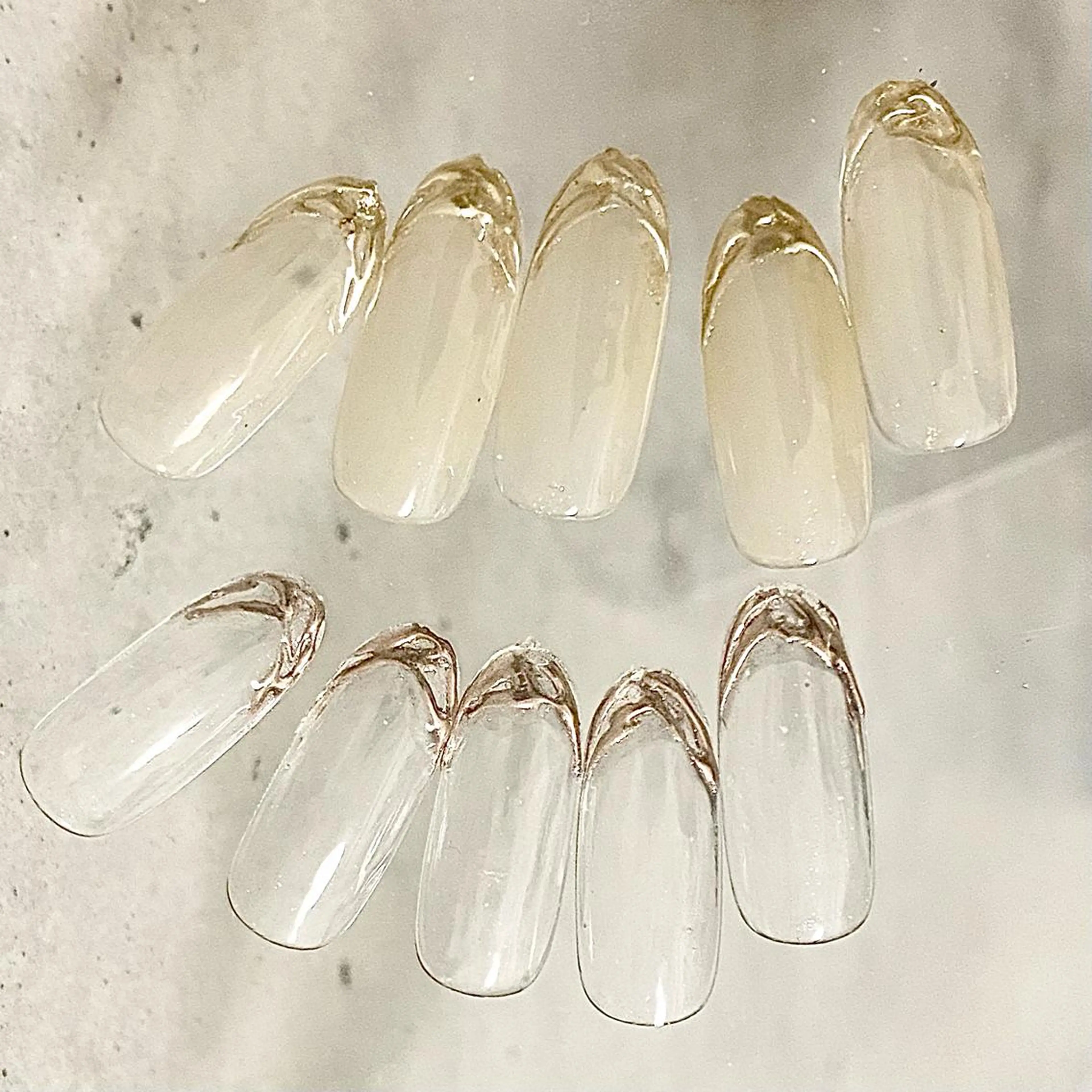 ネイル Ray. /綺麗目ニュアンスのネイルデザイン