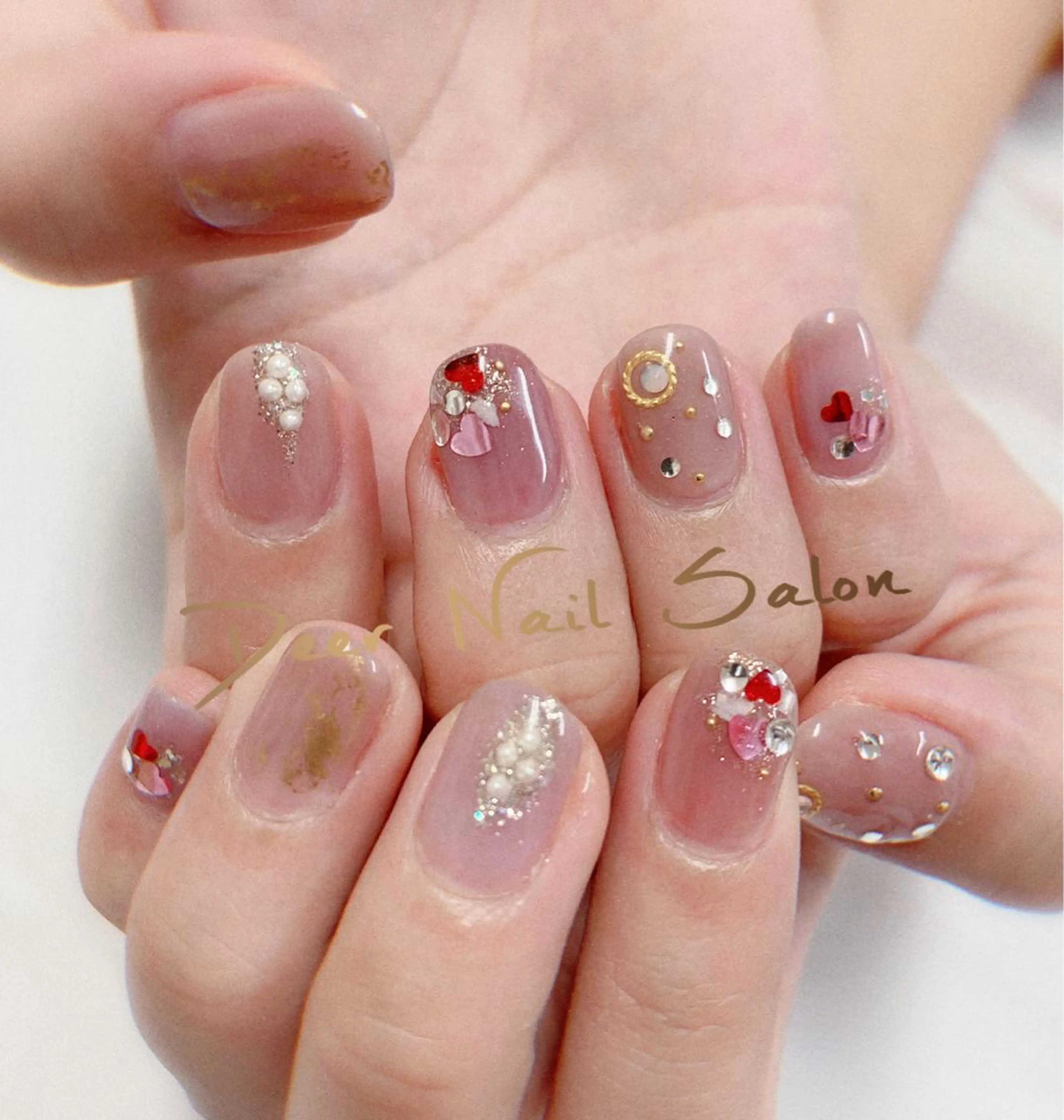 ネイル ハンドネイル Peachy 🍑のネイルデザイン