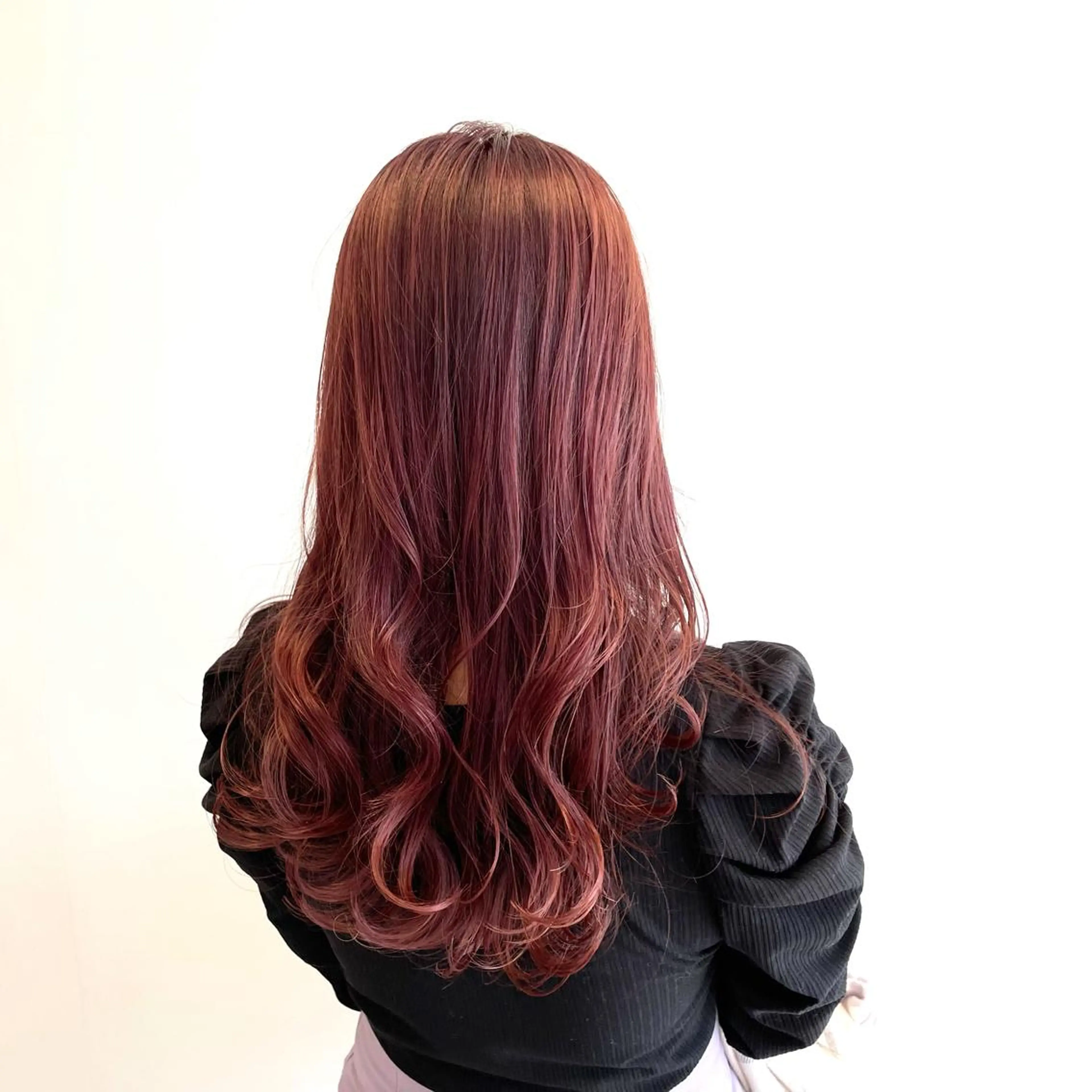 ロング カラー 心斎橋/ブリーチなし 髪質改善/レイヤーのヘアスタイル