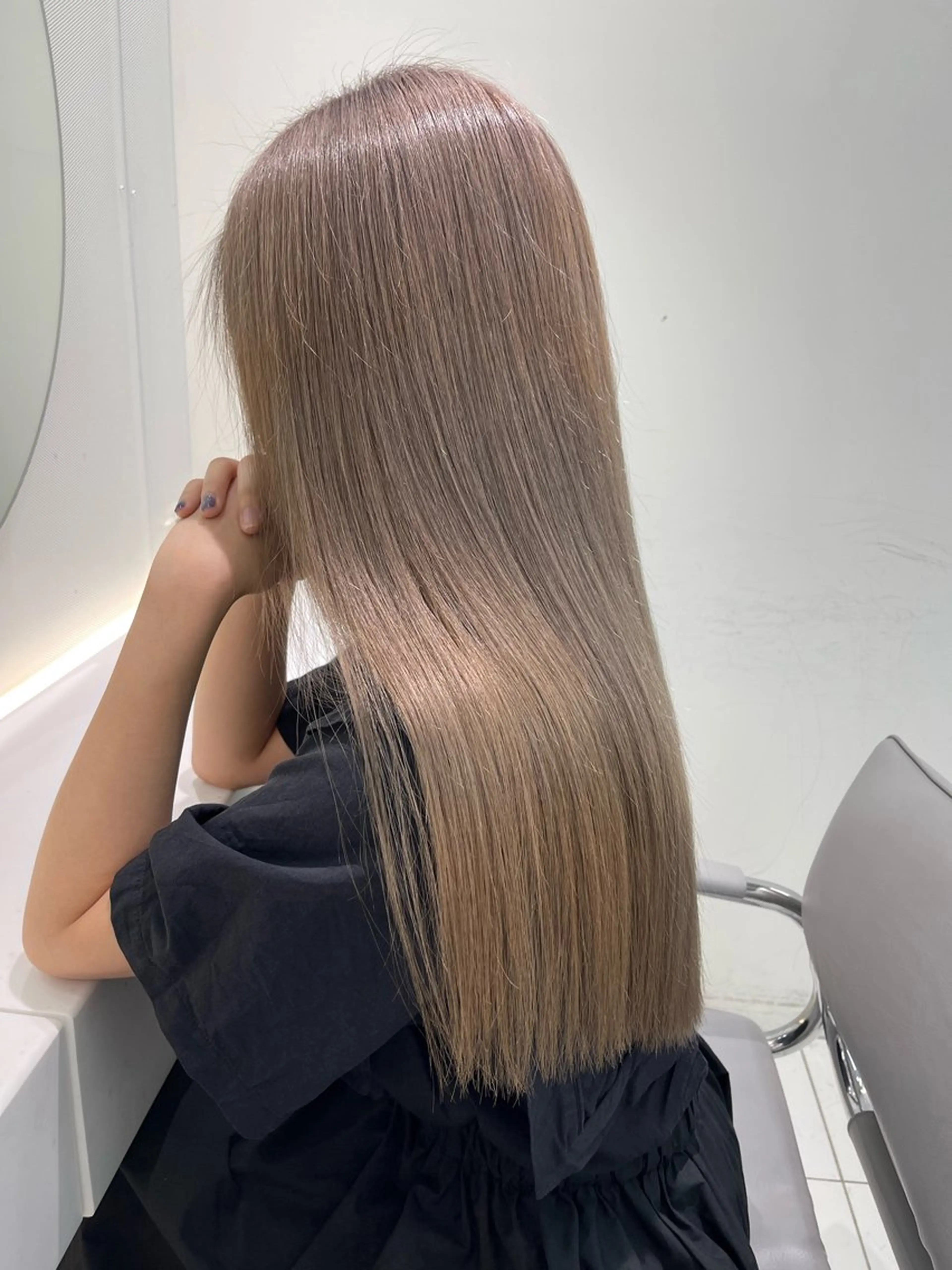 ロング カラー 透明感カラーが 得意です！NAOKIのヘアスタイル