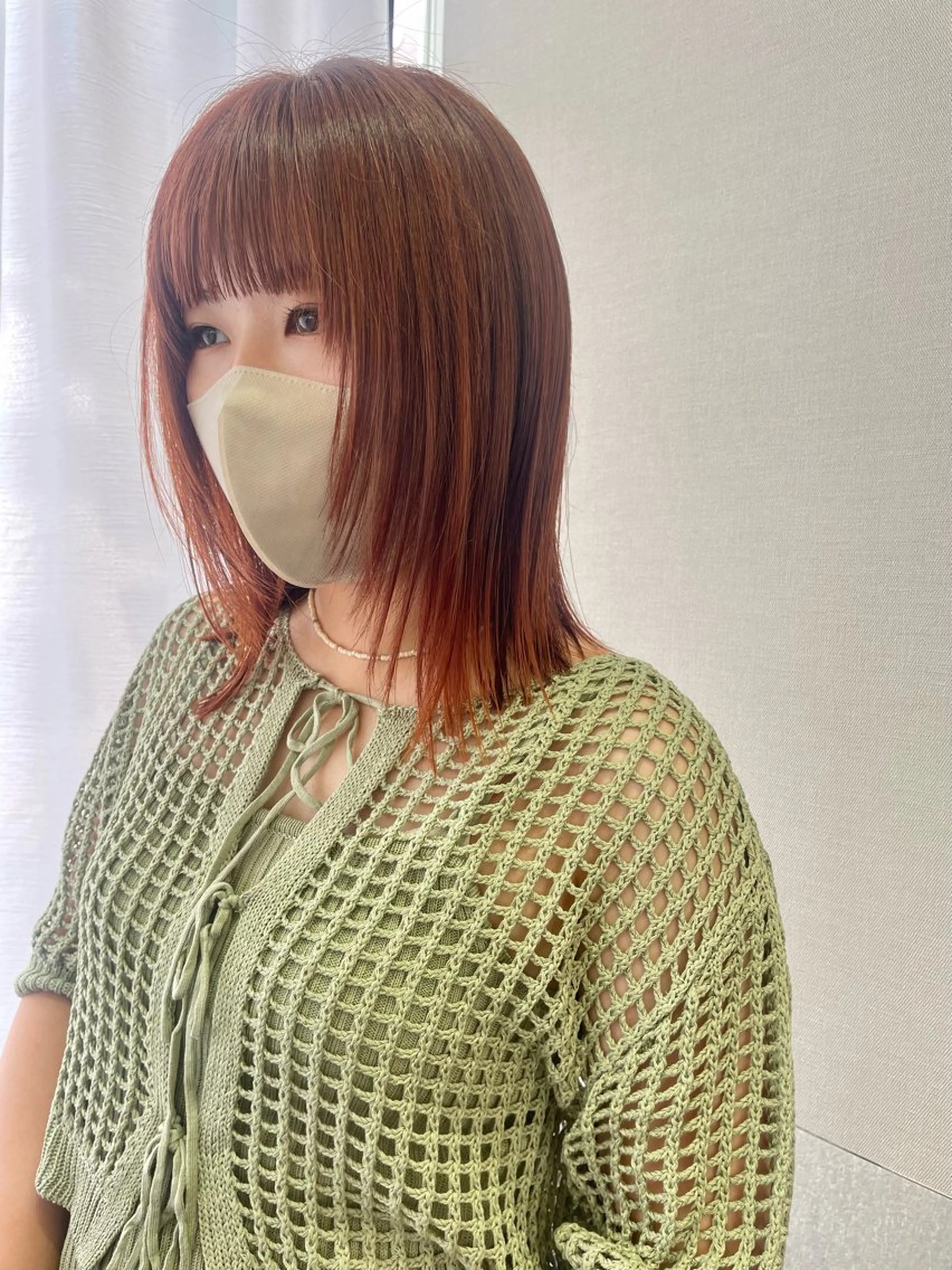 ミディアム 横浜似合わせ美容師 スタイリスト✂️ゆりのヘアスタイル