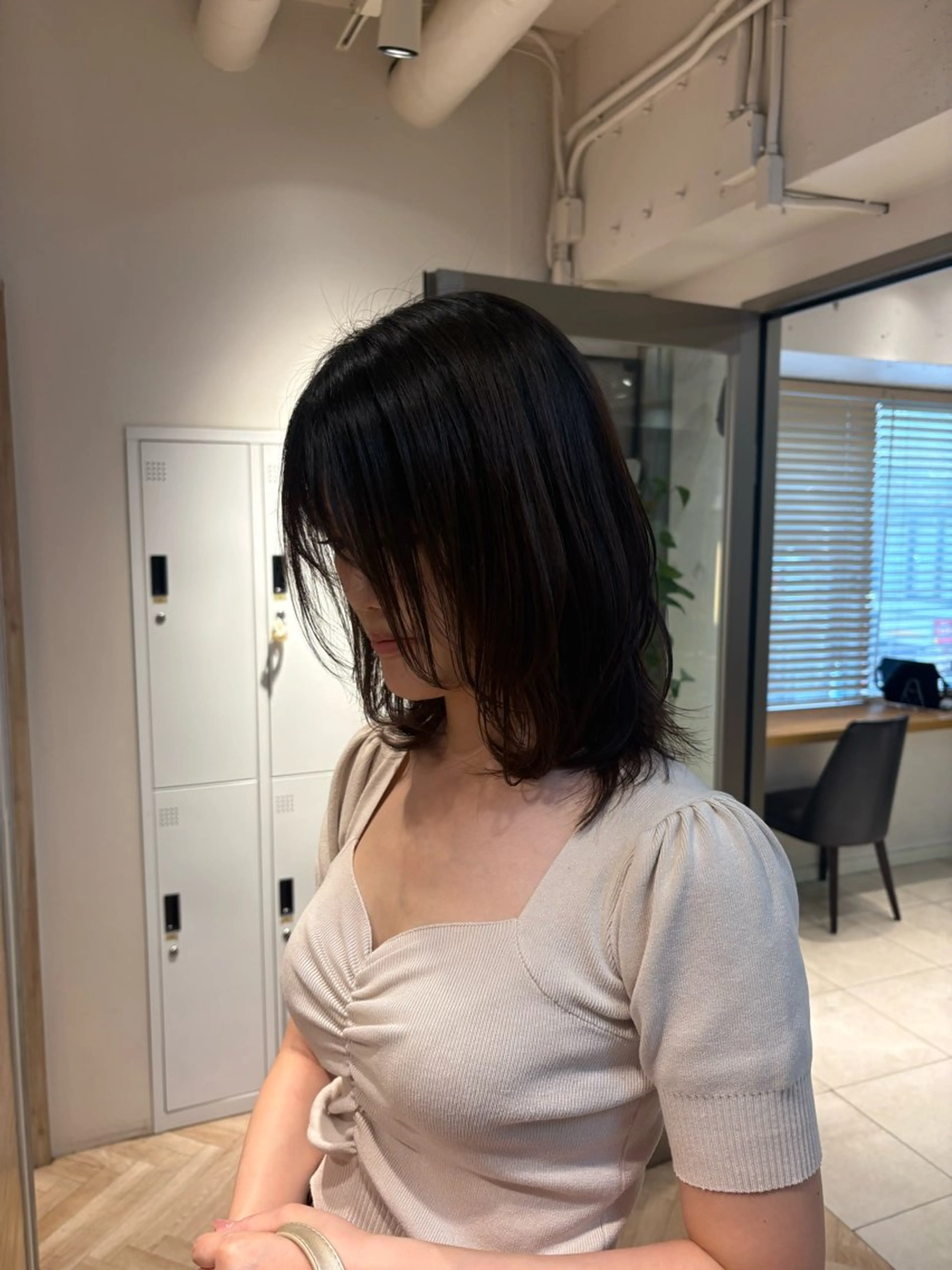 ミディアム カット ᴛᴏᴍᴏᴋᴀ / ᴄʜᴇʀɪのヘアスタイル