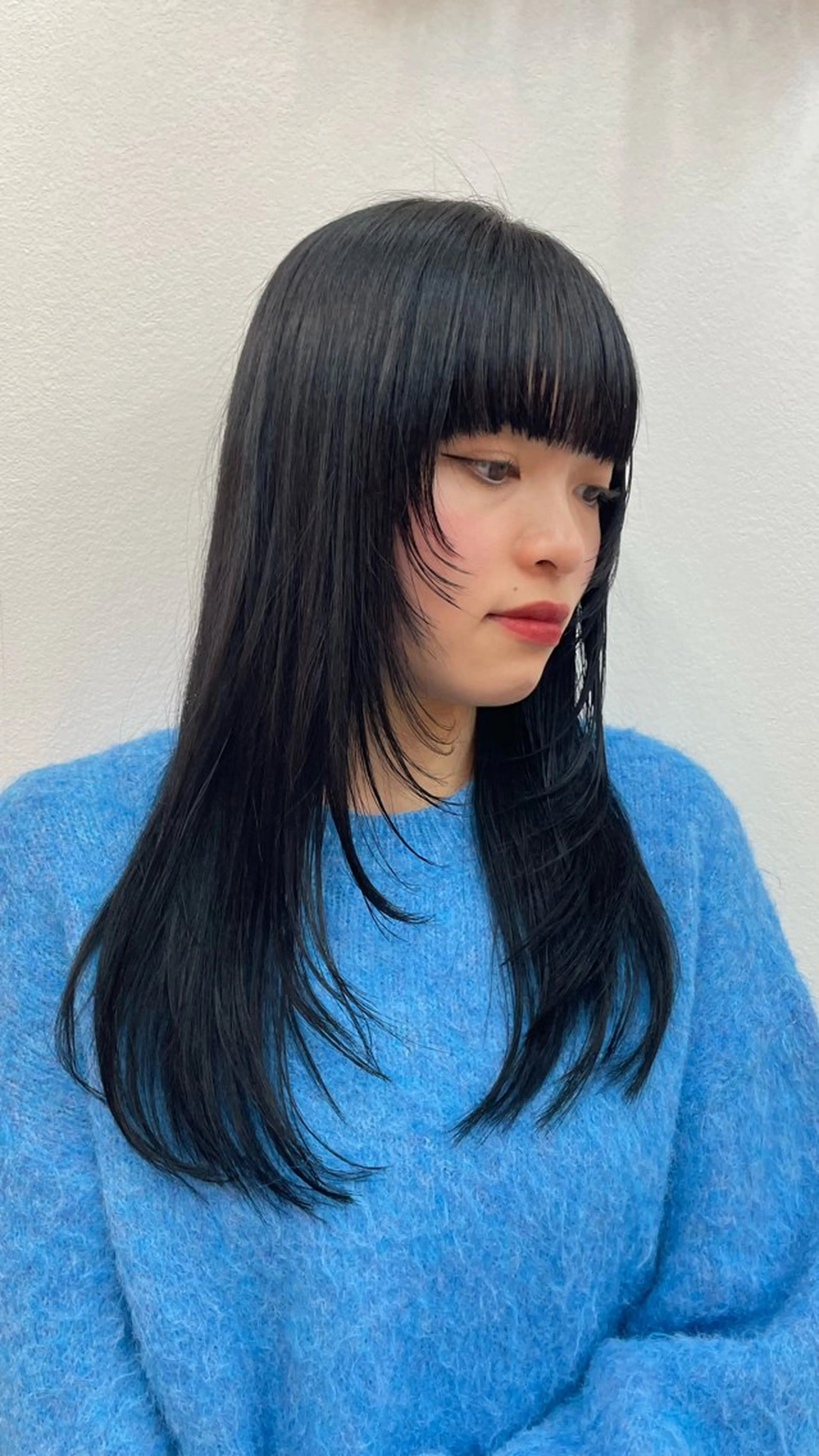 ロング レイヤーカット ronmuu所属・佐藤 舞花のヘアスタイル