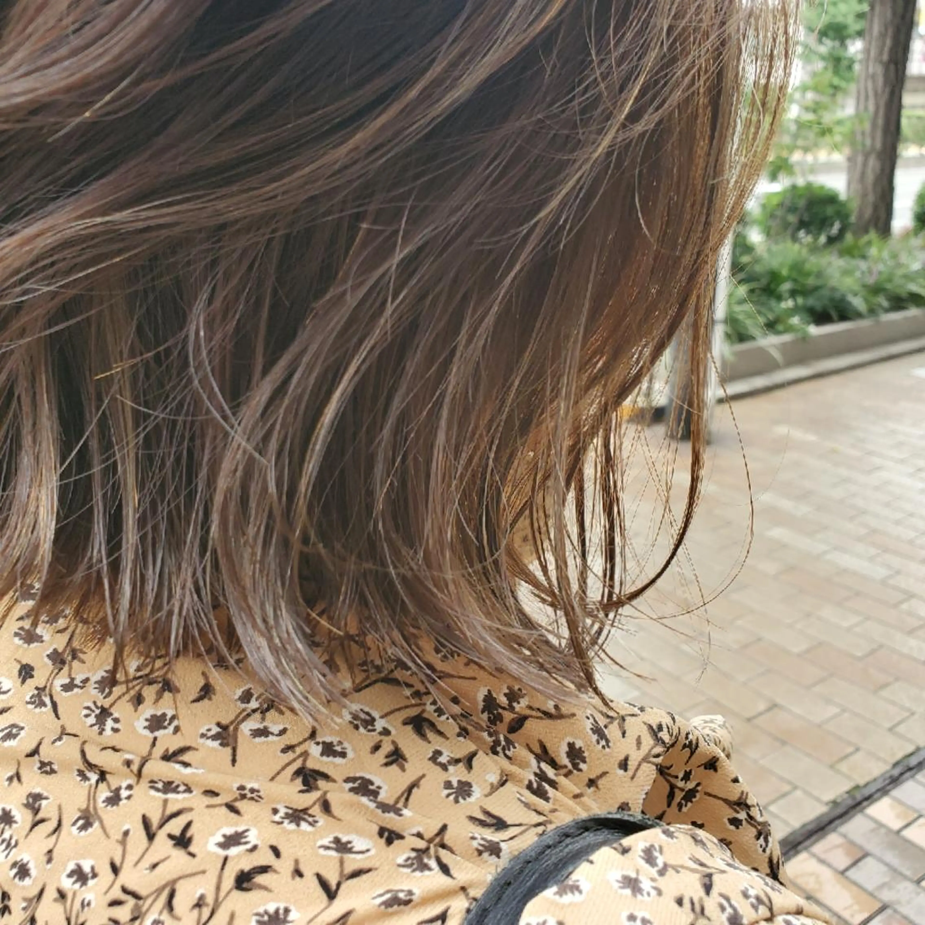 ミディアム ヘアアレンジ カラー See by merのマツエク・マツパデザイン