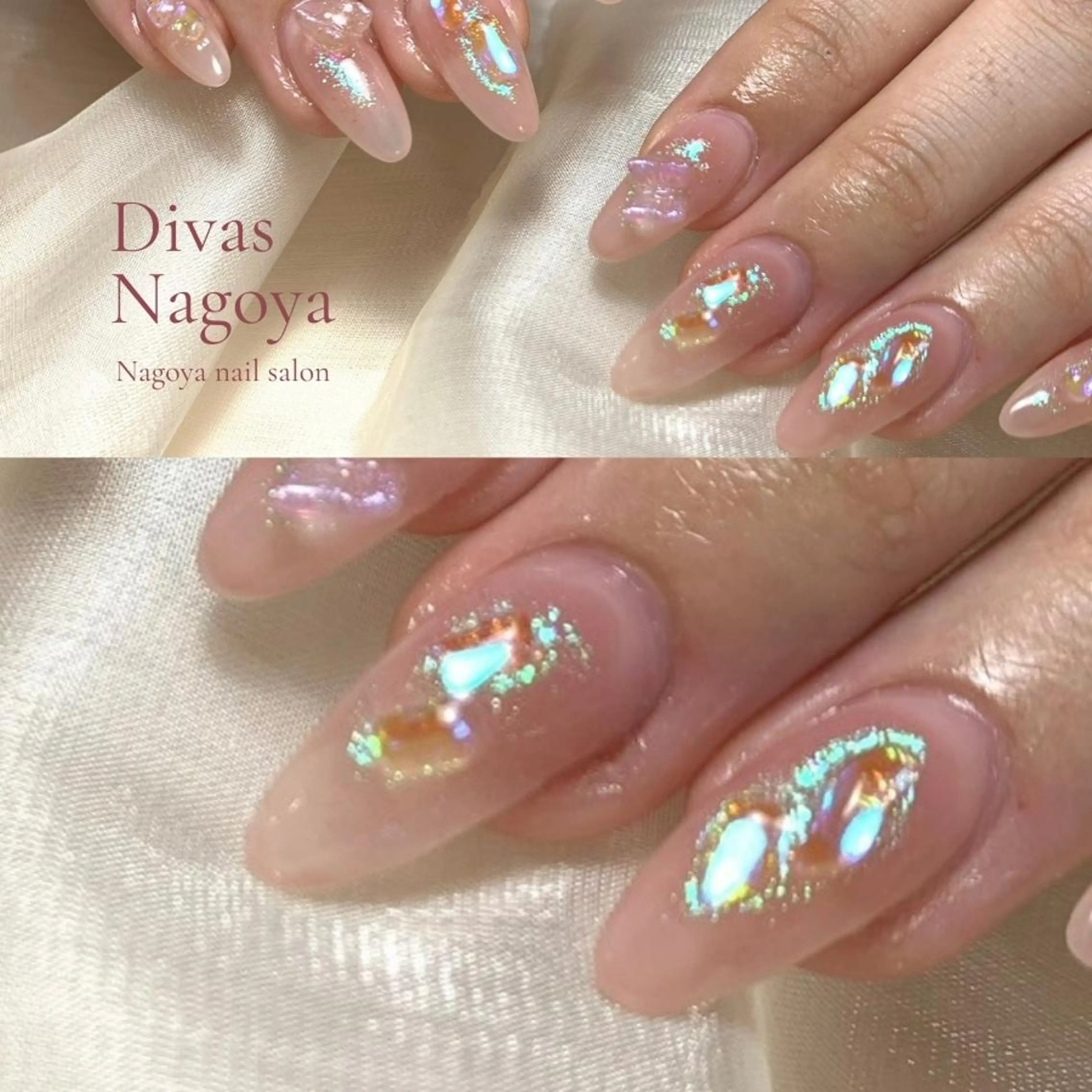 ネイル 長さ出し ジェルネイル 韓国ネイル マグネットネイル 持ち込み 🎀Sakae D.d nail🎀のネイルデザイン