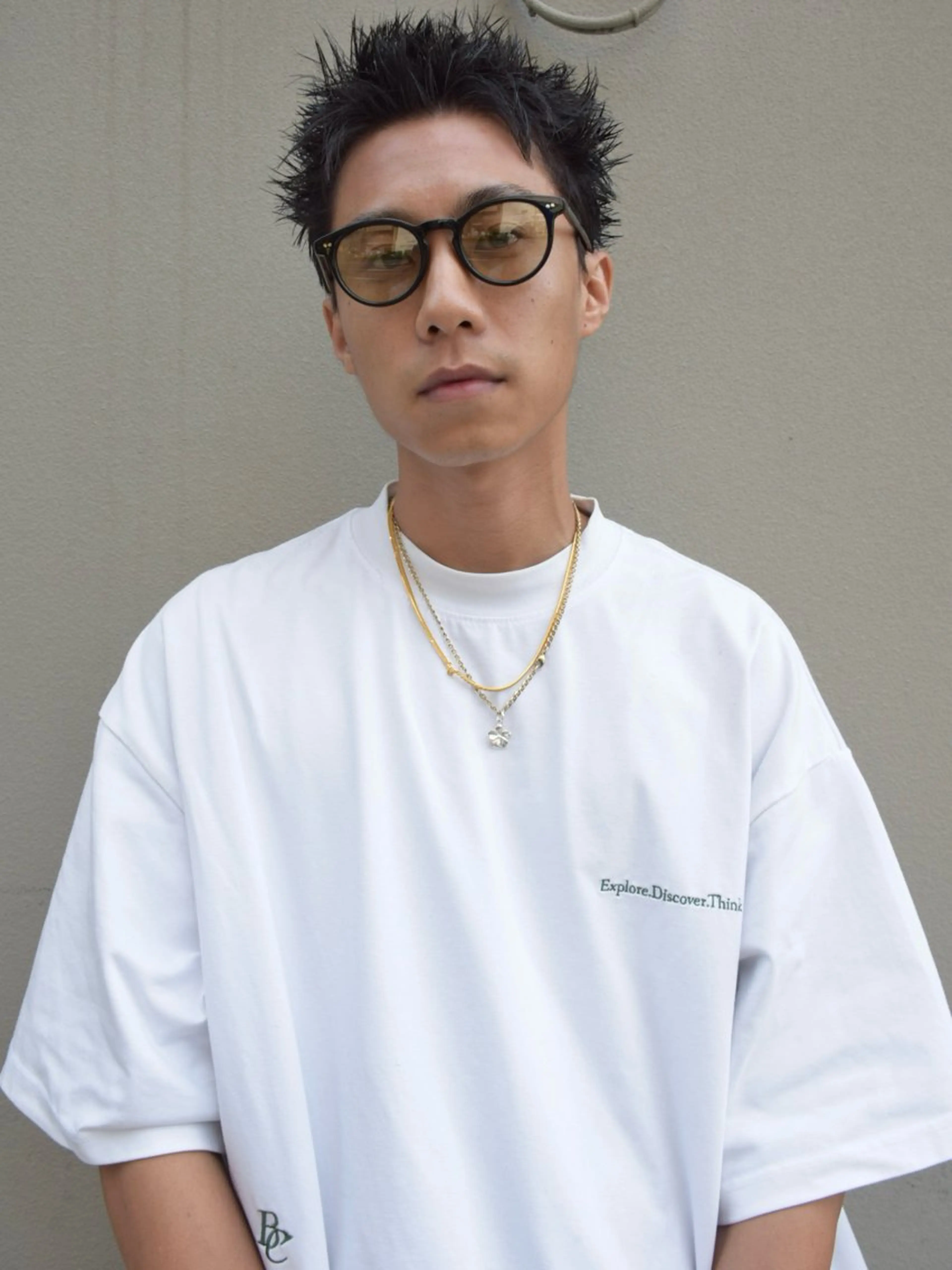 ショート メンズ メンズパーマ スパイキーショート ショートヘア siki 大阪福島 エンドウハルのヘアスタイル