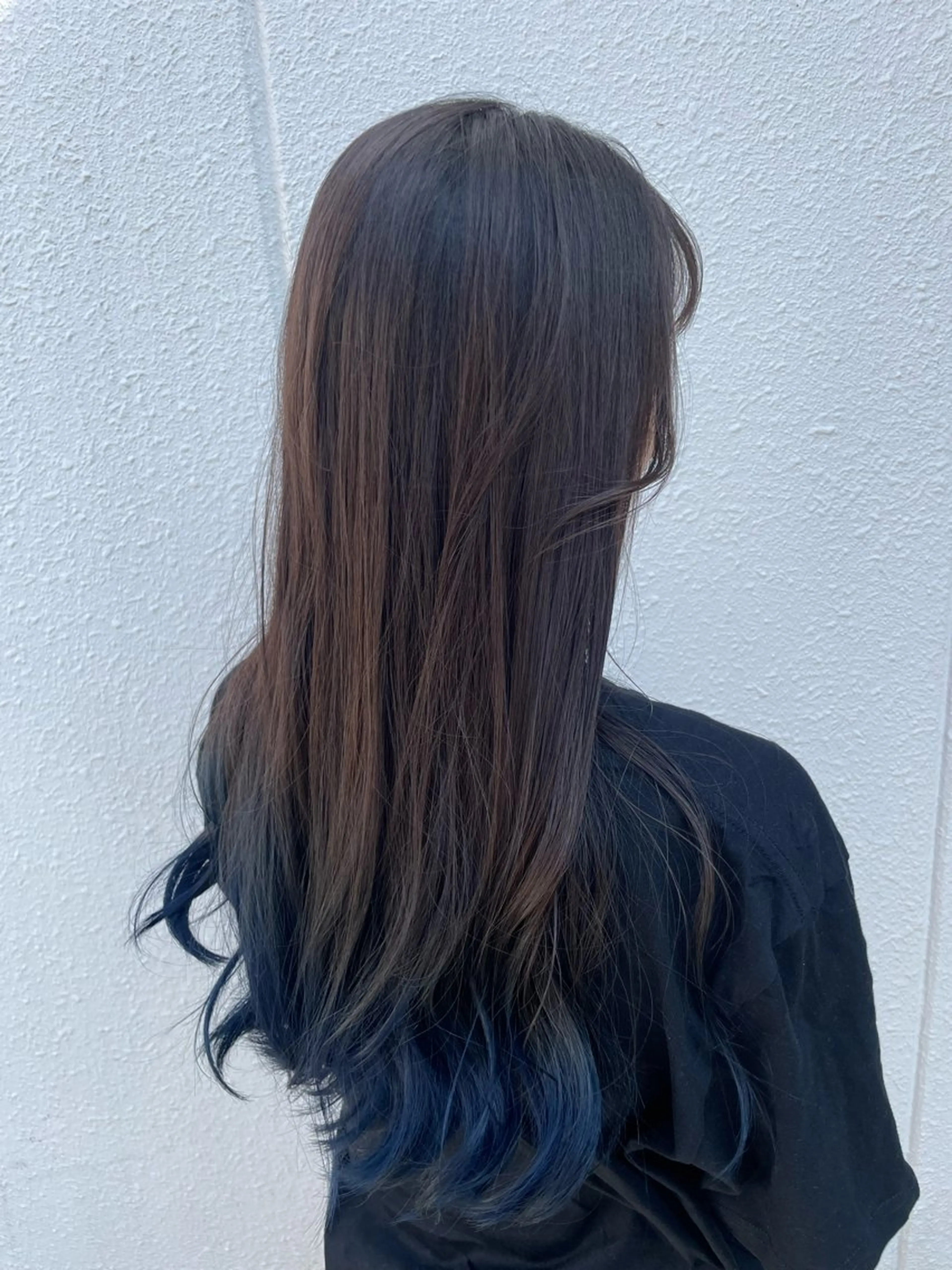 ロング 🖤🎀ハイトーン/ エク/夕月🎀🖤のヘアスタイル