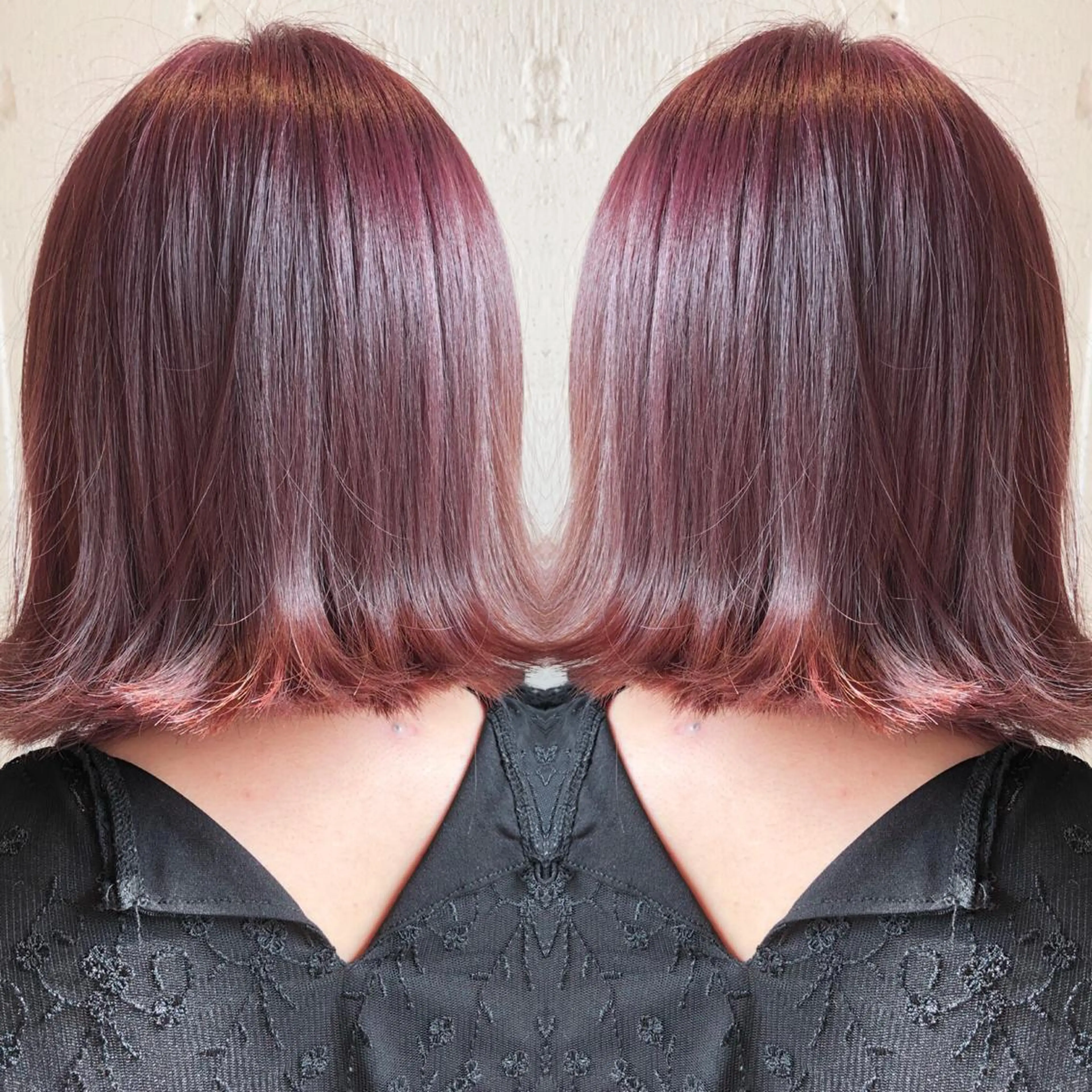 ミディアム あらき ちさとのヘアスタイル