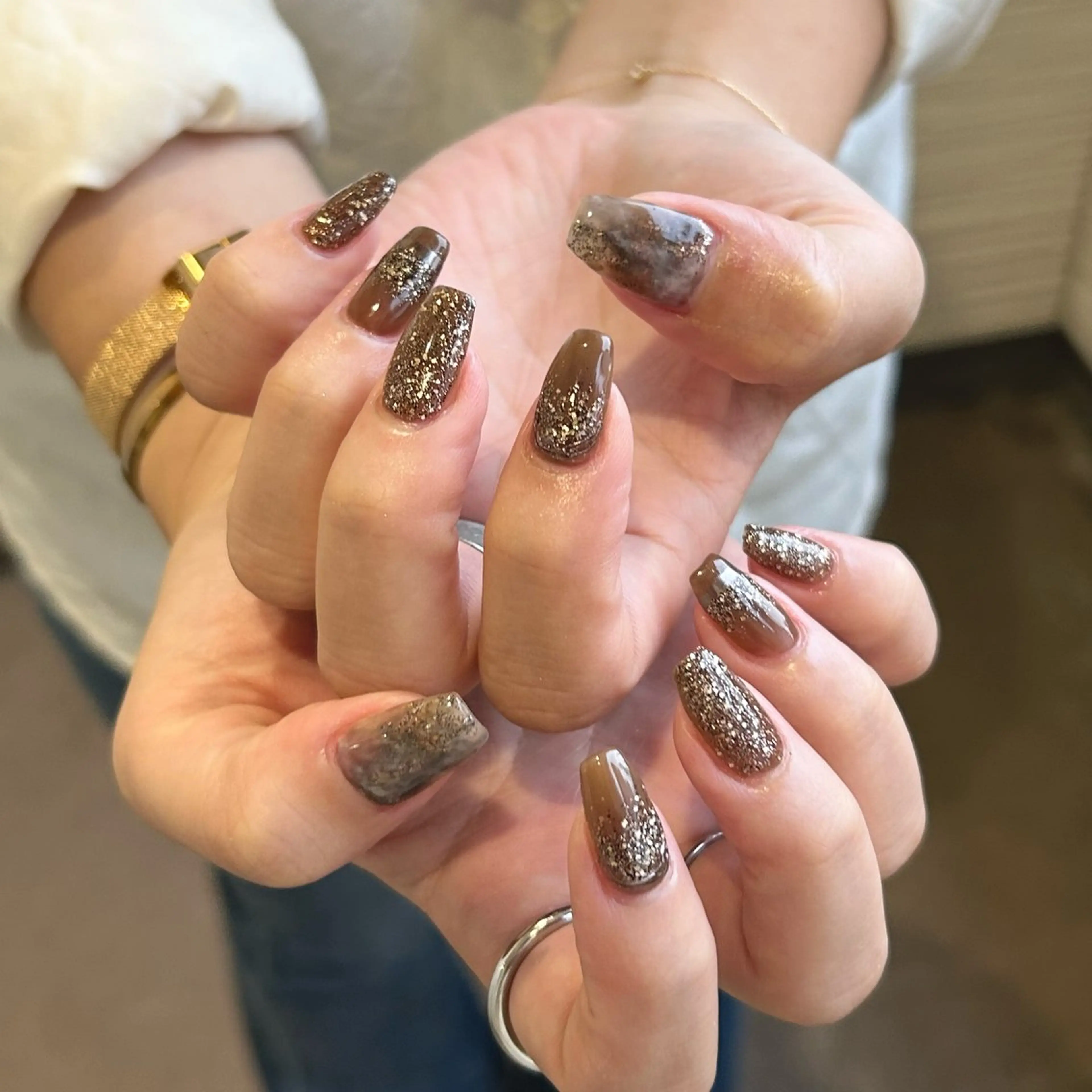 ネイル ニュアンスネイル Ray. byCharmeのネイルデザイン