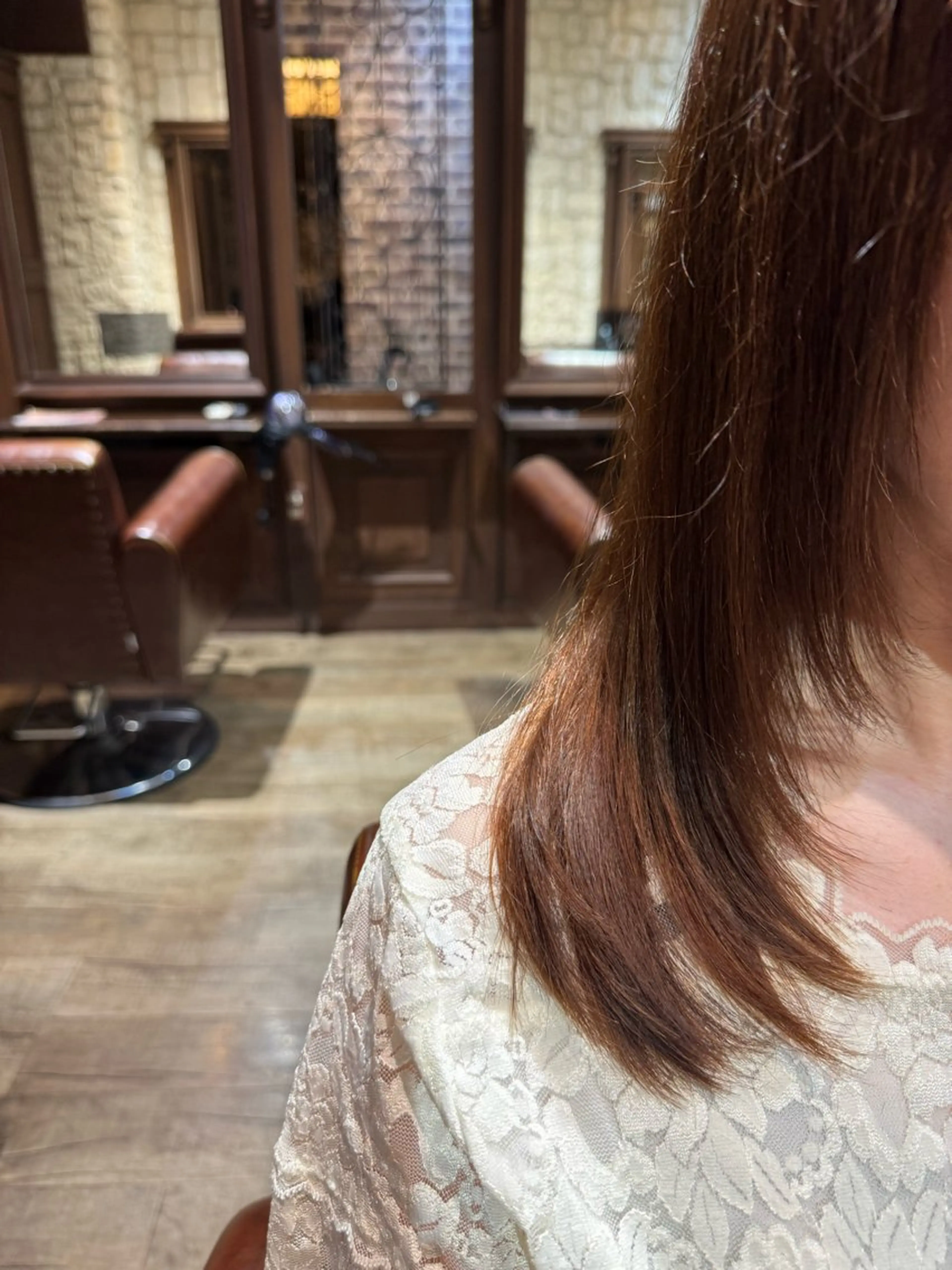 セミロング レイヤーカット 小野聡一郎/デザイン カラー/縮毛矯正特化のヘアスタイル