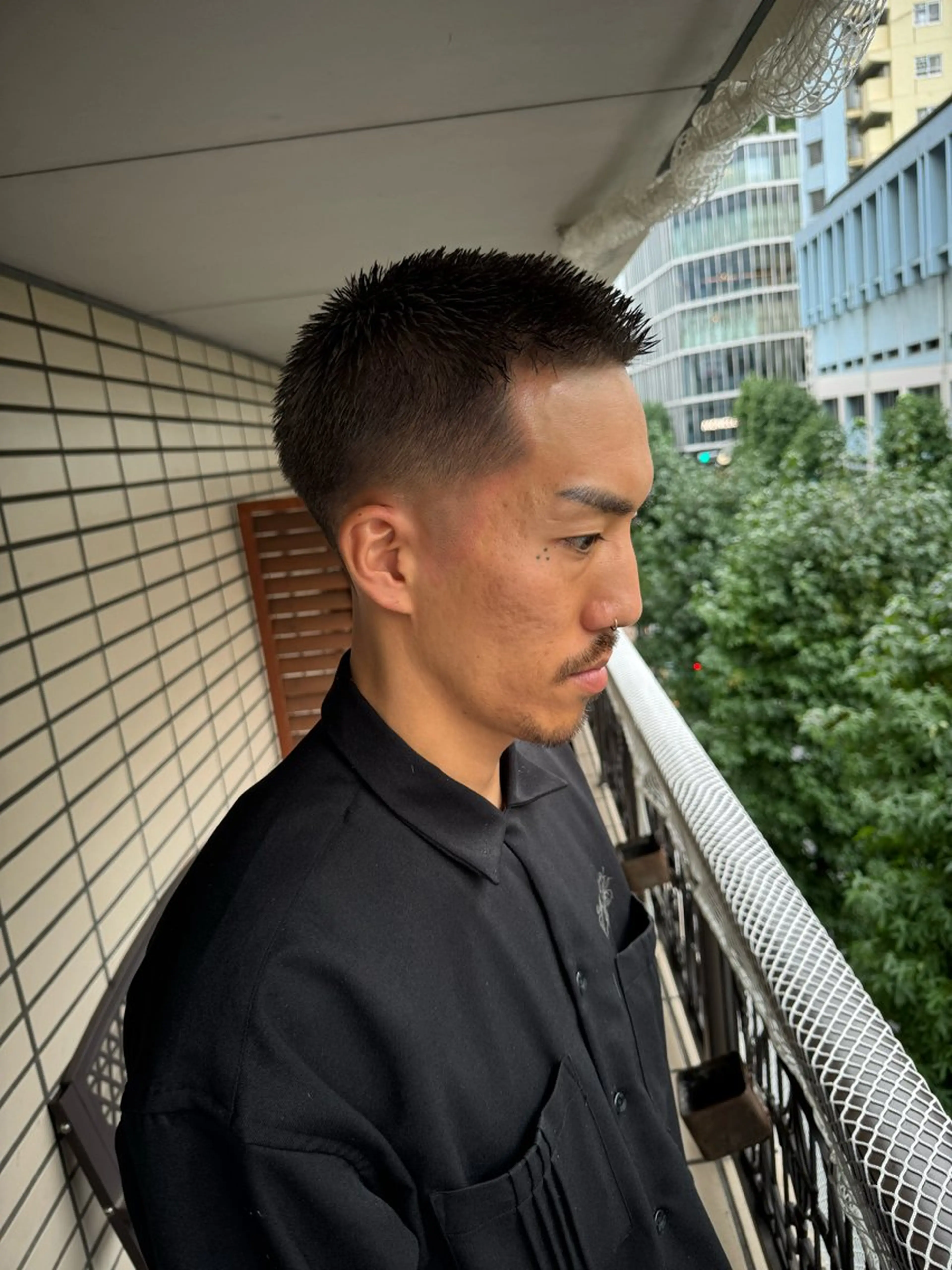 ショート カラー メンズ シルバー カット ヘアカラー トリートメント 💈メンズ特化💈 TASUKUのヘアスタイル