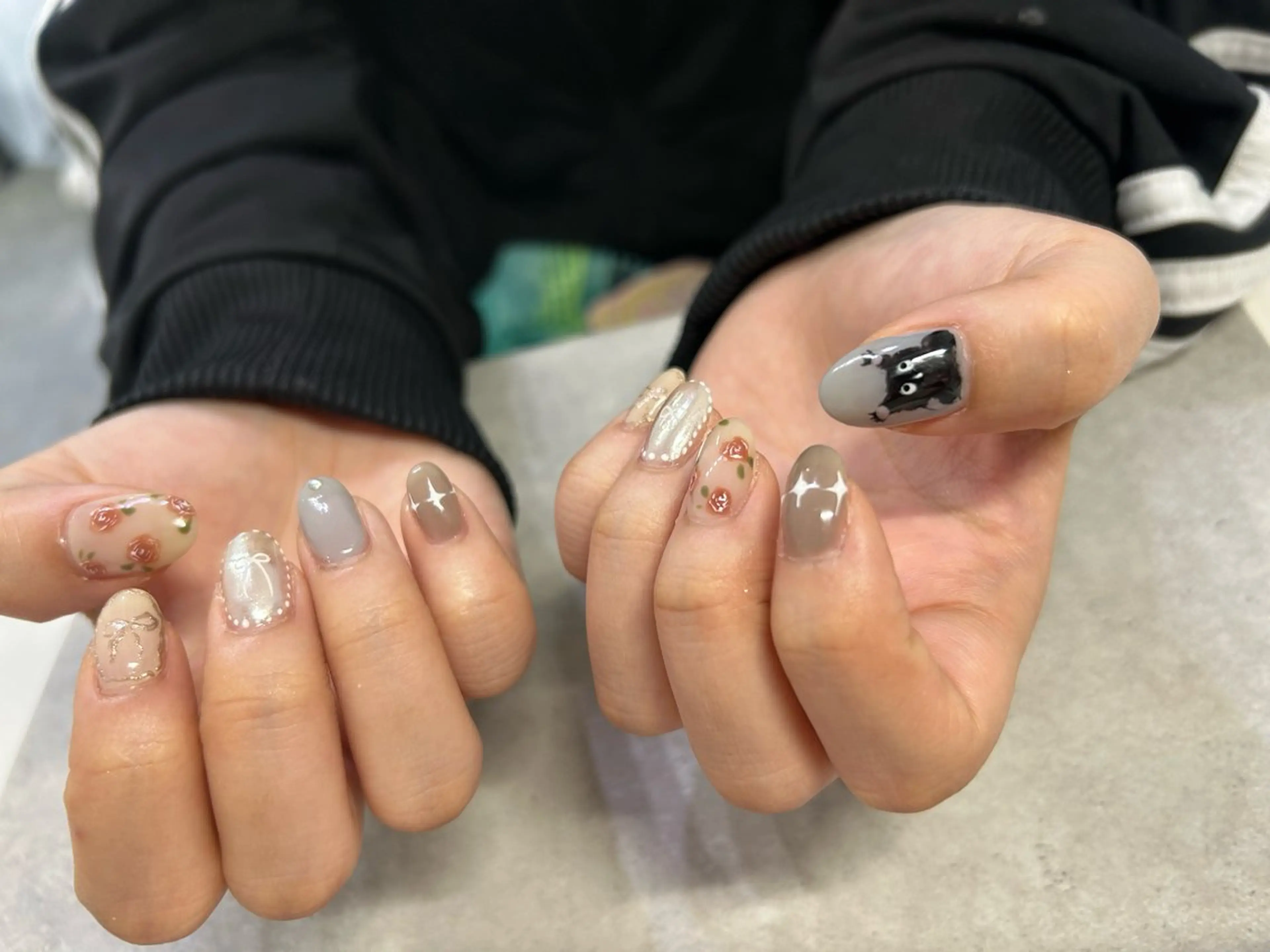 ネイル 持ち込み Ray. byCharmeのネイルデザイン
