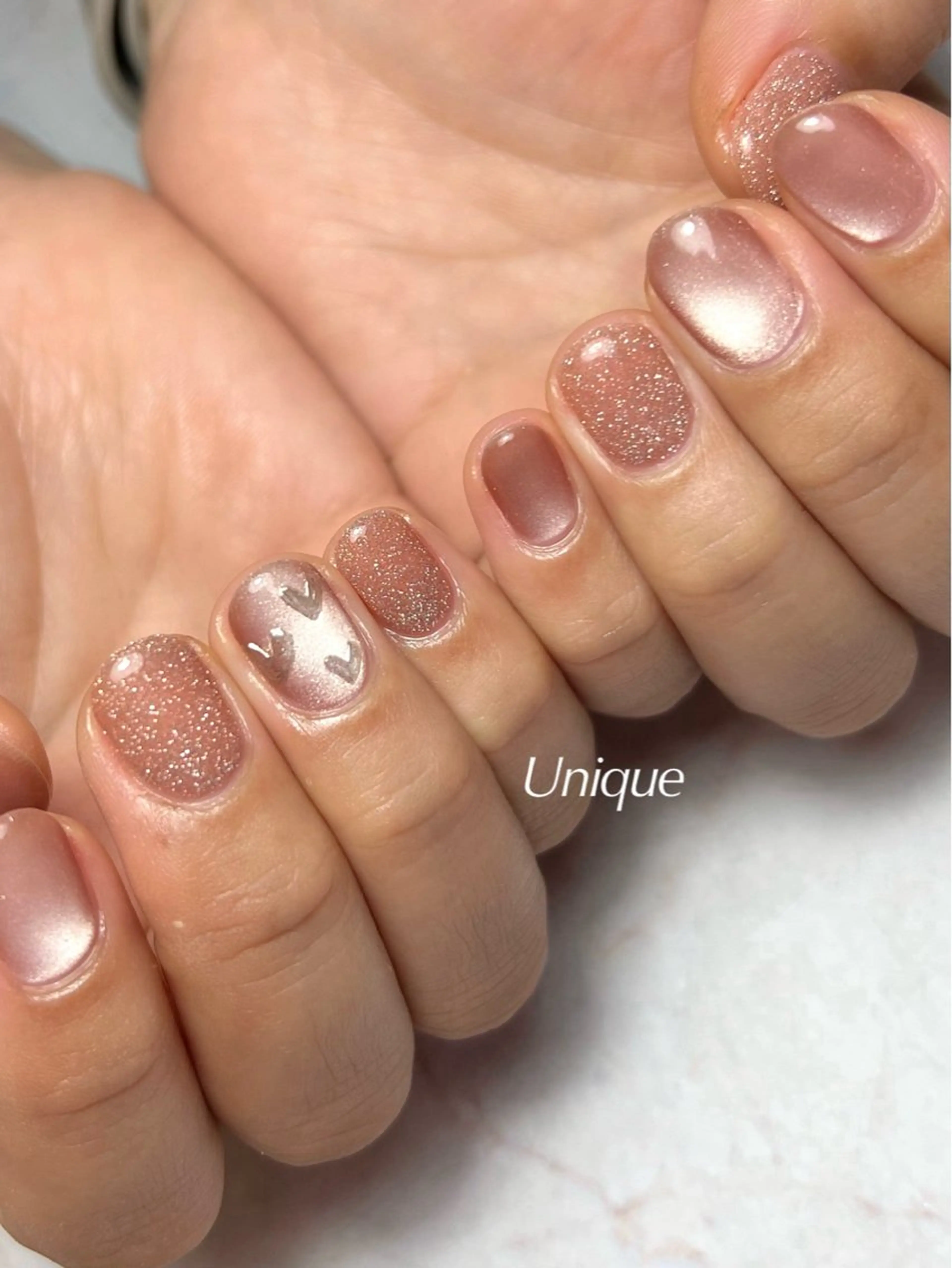 ネイル ハンドネイル Unique 【ユニーク】のネイルデザイン