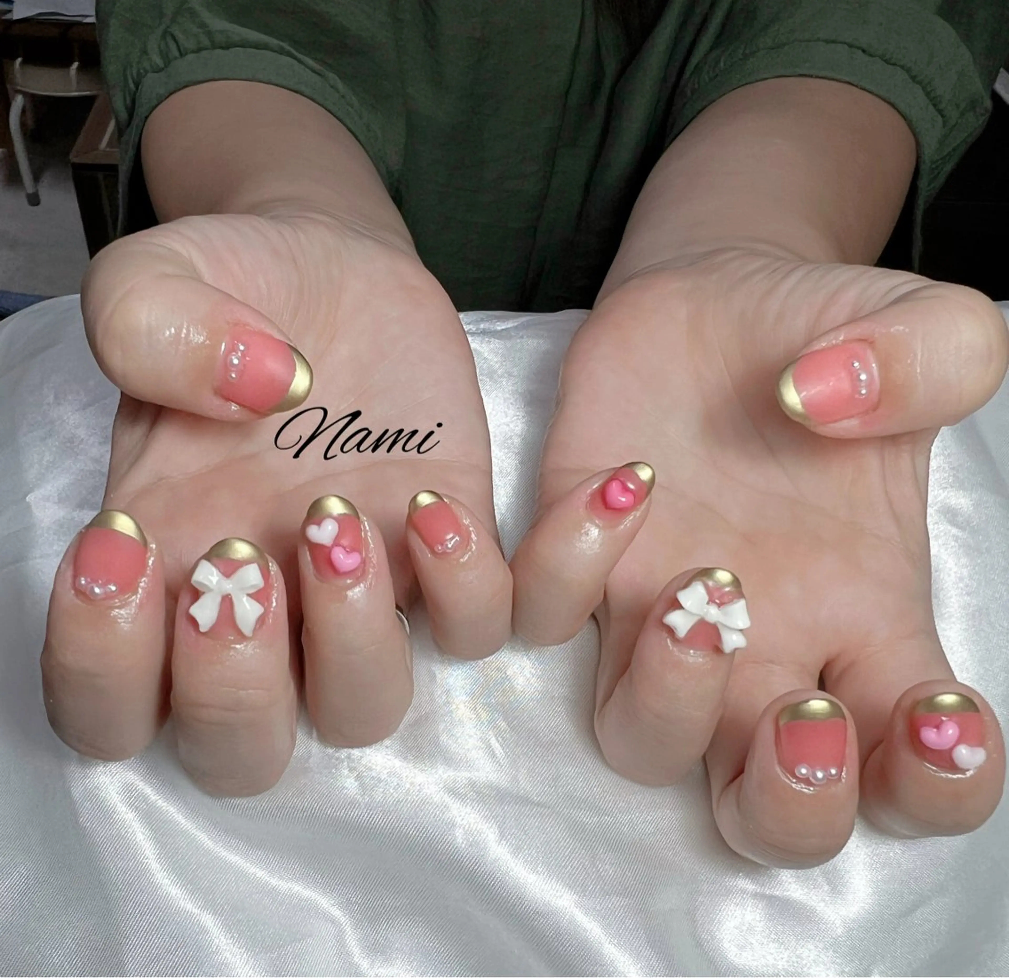 ネイル ジェルネイル ソフトジェル ハンドネイル Nail_Nami21所属・Nail_ Nami21のネイルデザイン