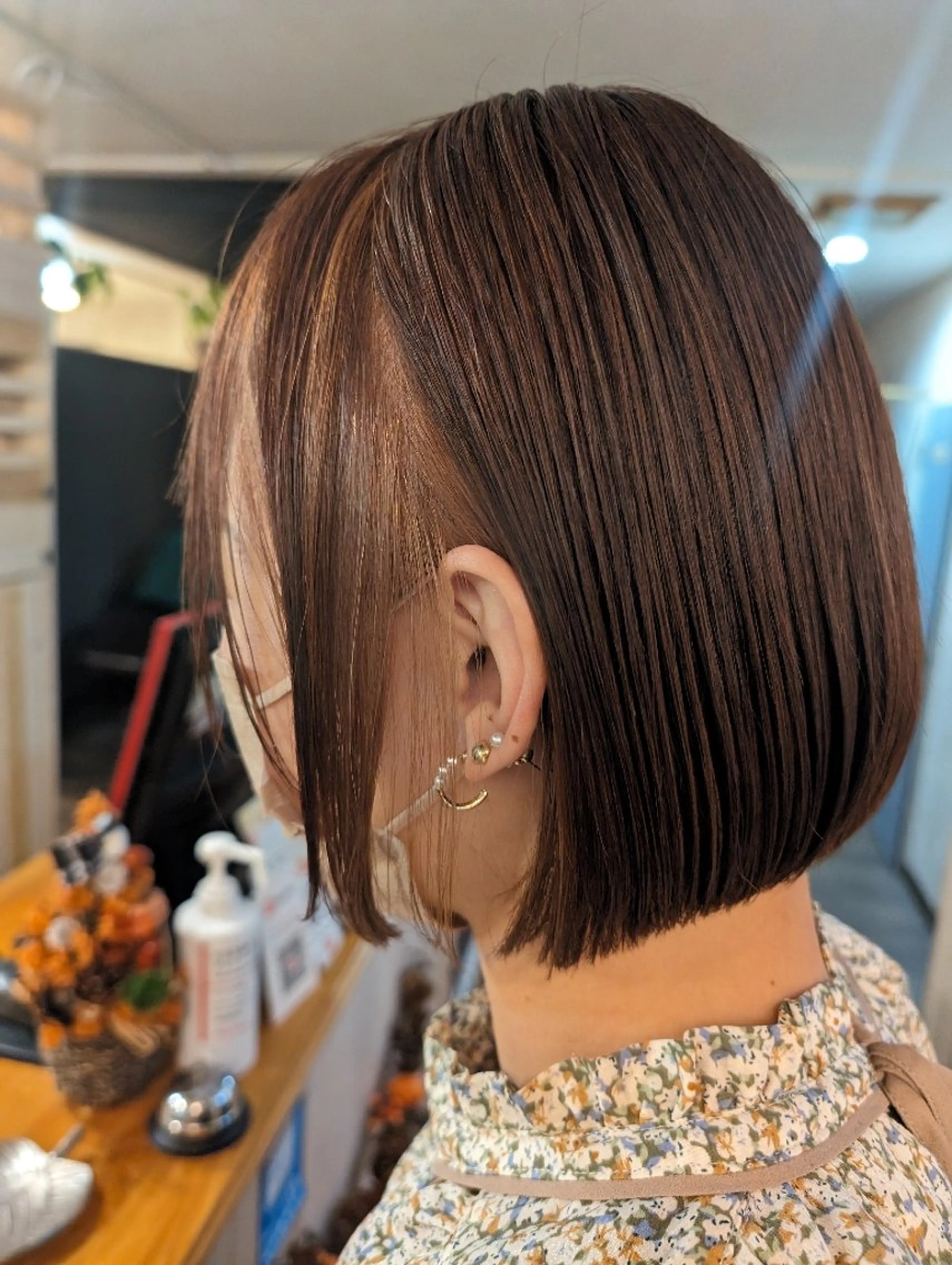 ショート ボブ ショートヘア 小顔カット 外ハネヘア カット ヘアカラー トリートメント MOCO hair flor所属・MOCO hair  flor /kohのヘアスタイル