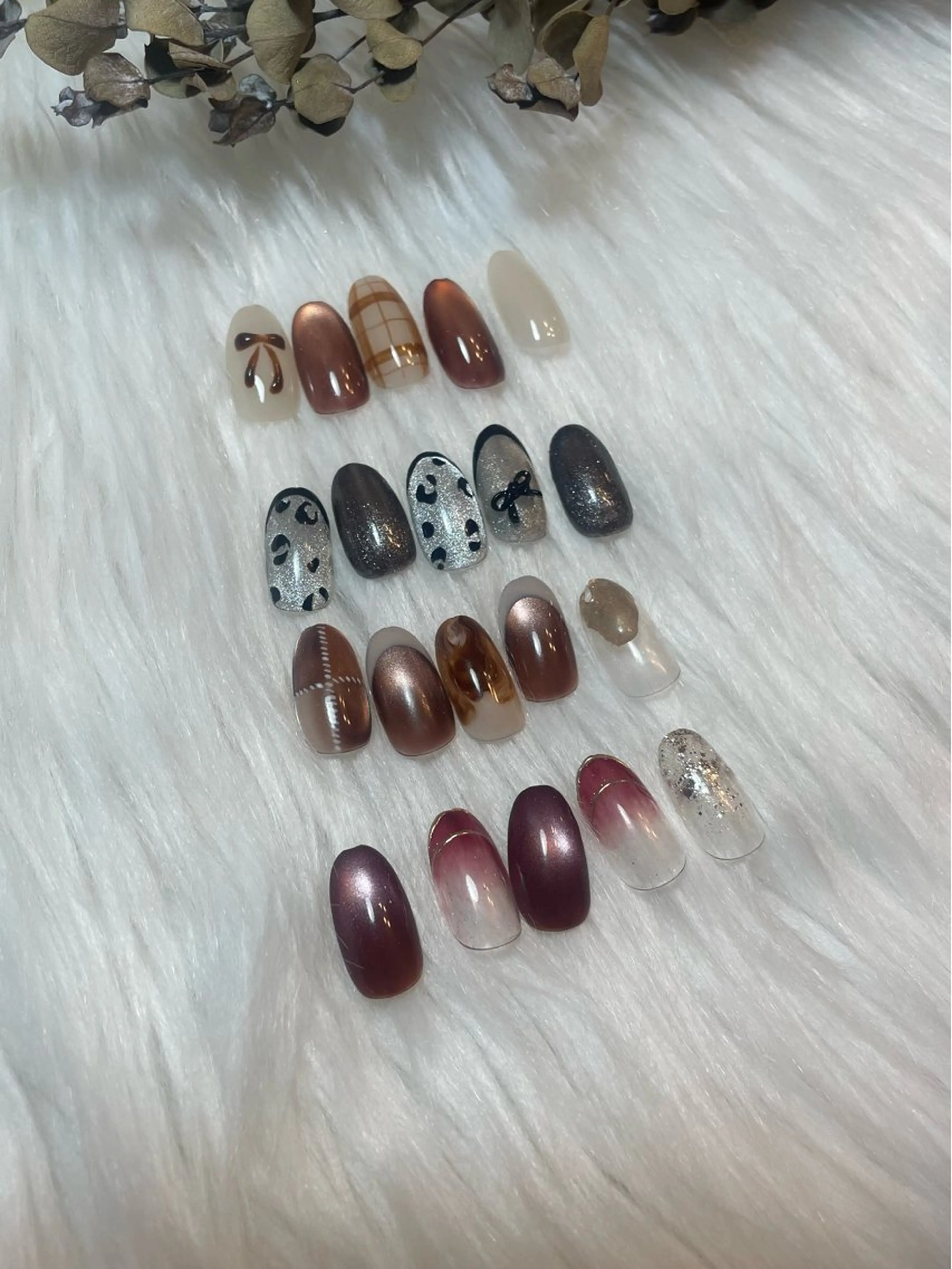 【☑人気No.1】10月定額デザイン🌕🍂8000円→6500円の写真